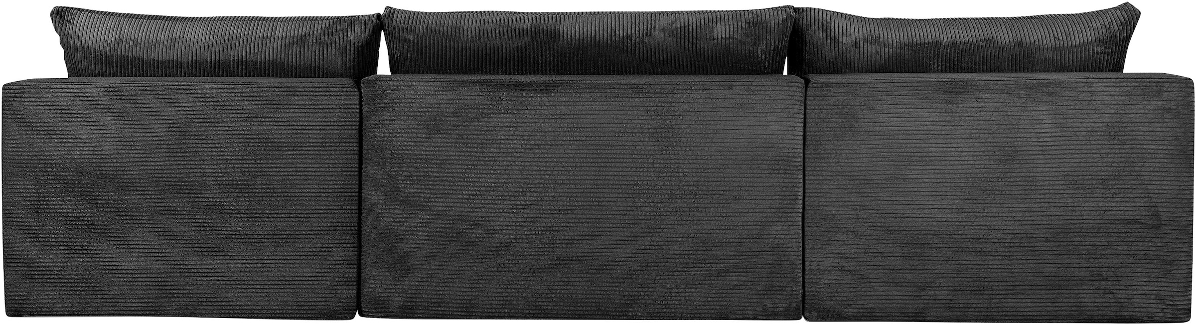 COLLECTION AB Wohnlandschaft »Josy«, inkl. Bettfunktion, Bettkasten, mit 3 extra grossen Rückenkissen
