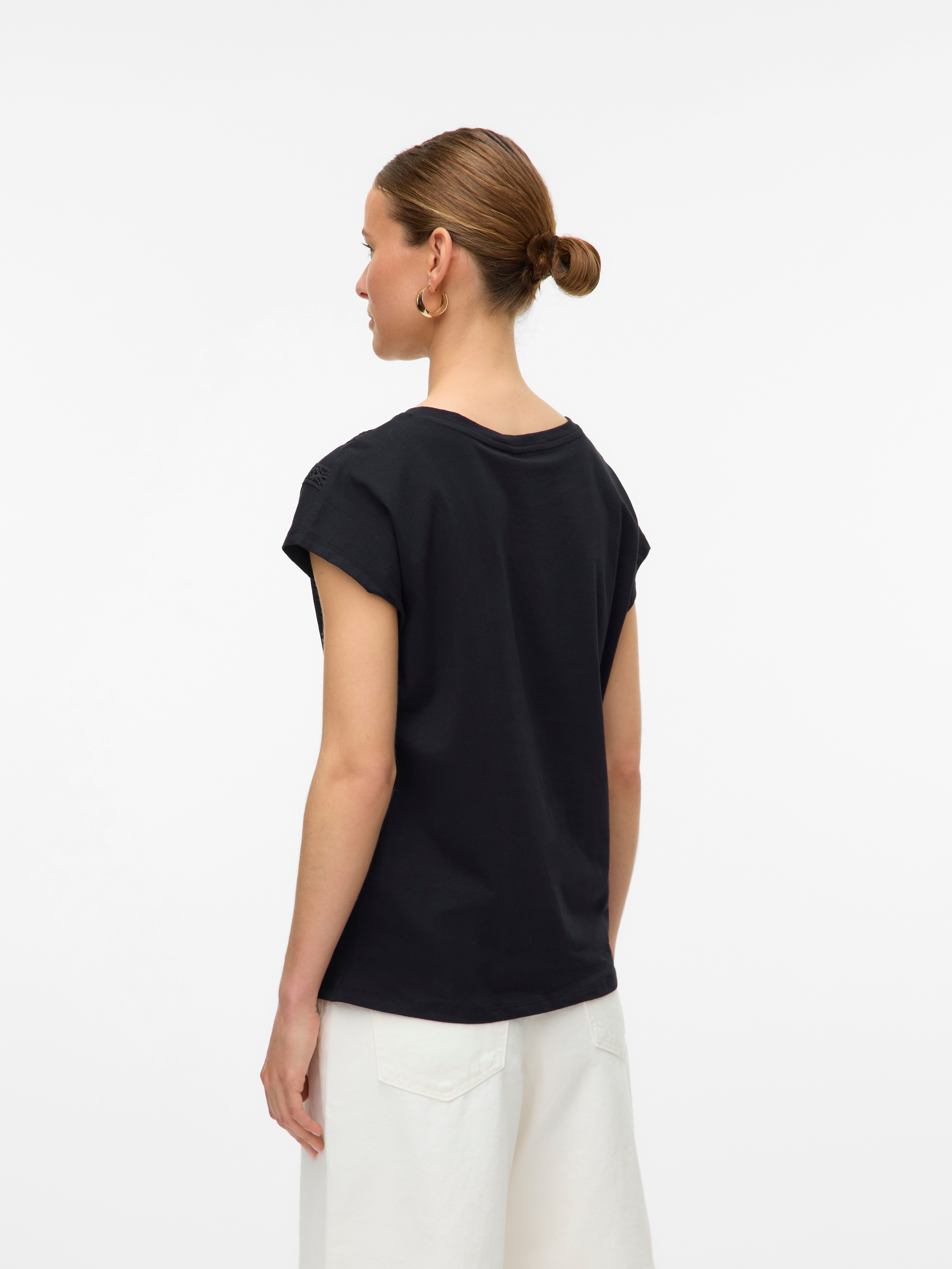Vero Moda Kurzarmshirt »VMPANNA AVA SS TOP JRS«