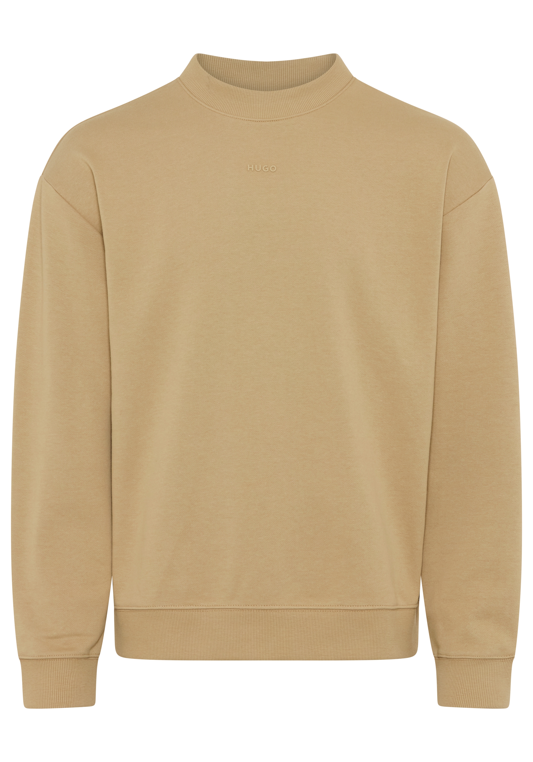 Image of HUGO Sweatshirt "Dapocrew", Rundhalsausschnitt, Relaxed Fit, Logo-Druck