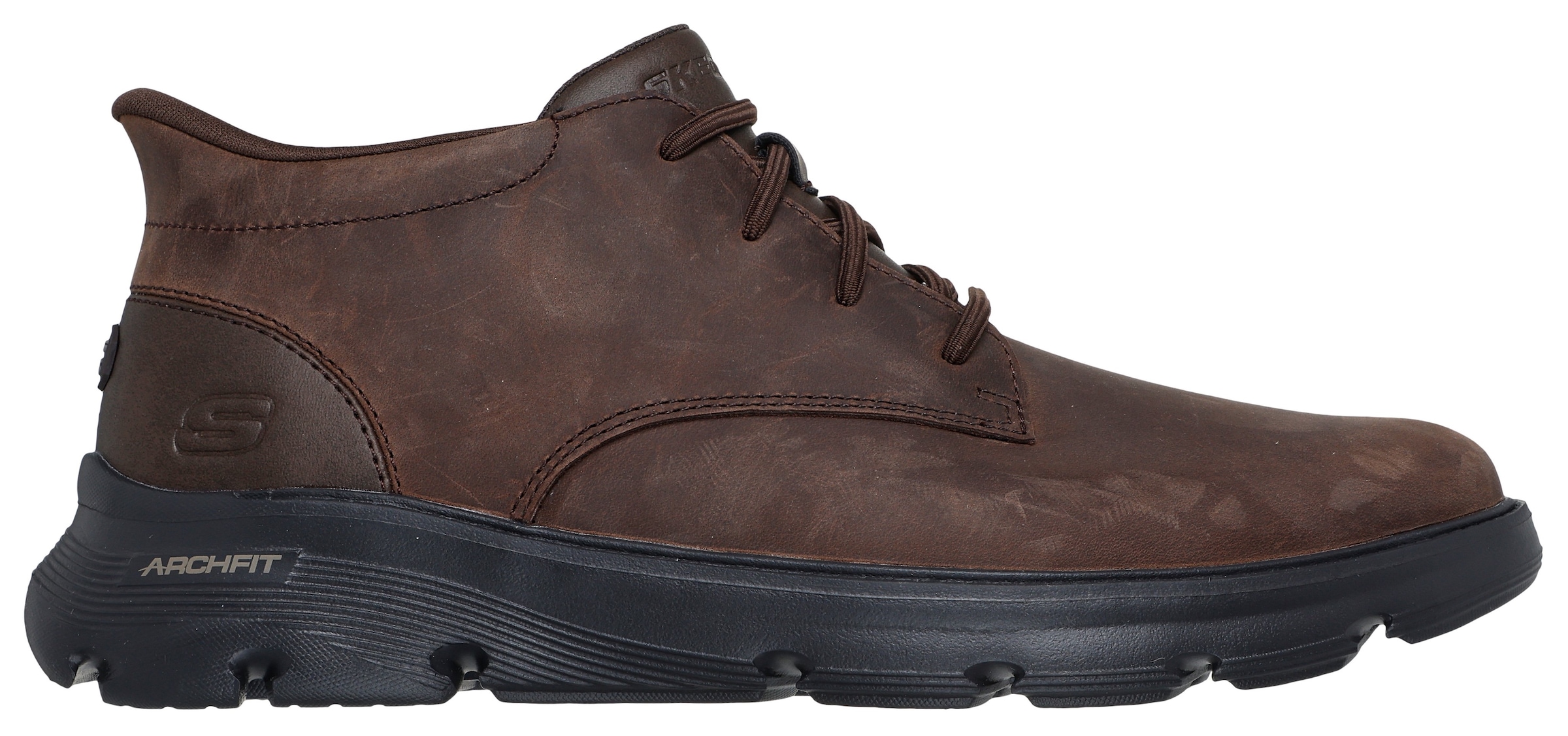 Skechers Bottines à lacets »ARCH FIT GARZA«  chaussure de loisirs, chaussure de trekking avec slip-ins
