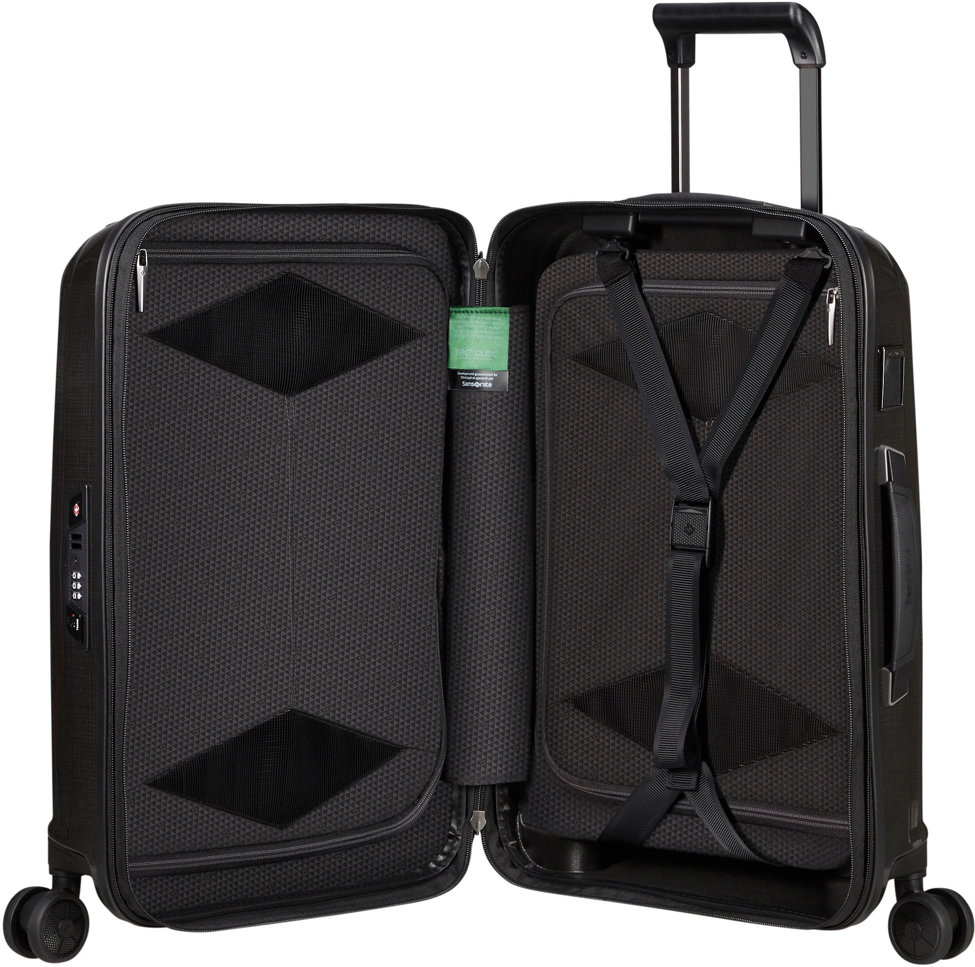 Samsonite Hartschalen-Trolley »MAJOR-LITE, verschiedene Grössen und Farben«, 4 Rollen, Reisekoffer Volumenerweiterung bei S Reisegepäck Made in Europe