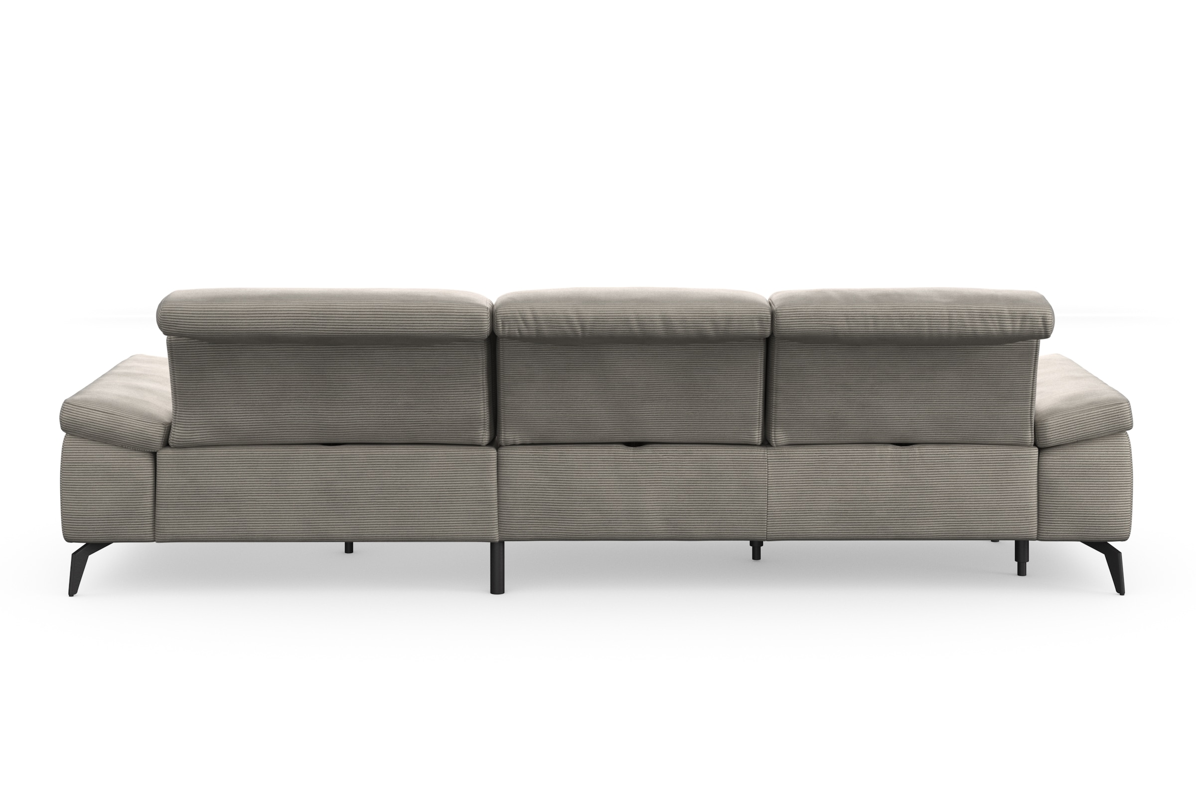 sit&more Ecksofa »Cabana L-Form«, Recamiere, wahlweise mit Sitztiefen-, Armlehnen- und Kopfteilfunktion