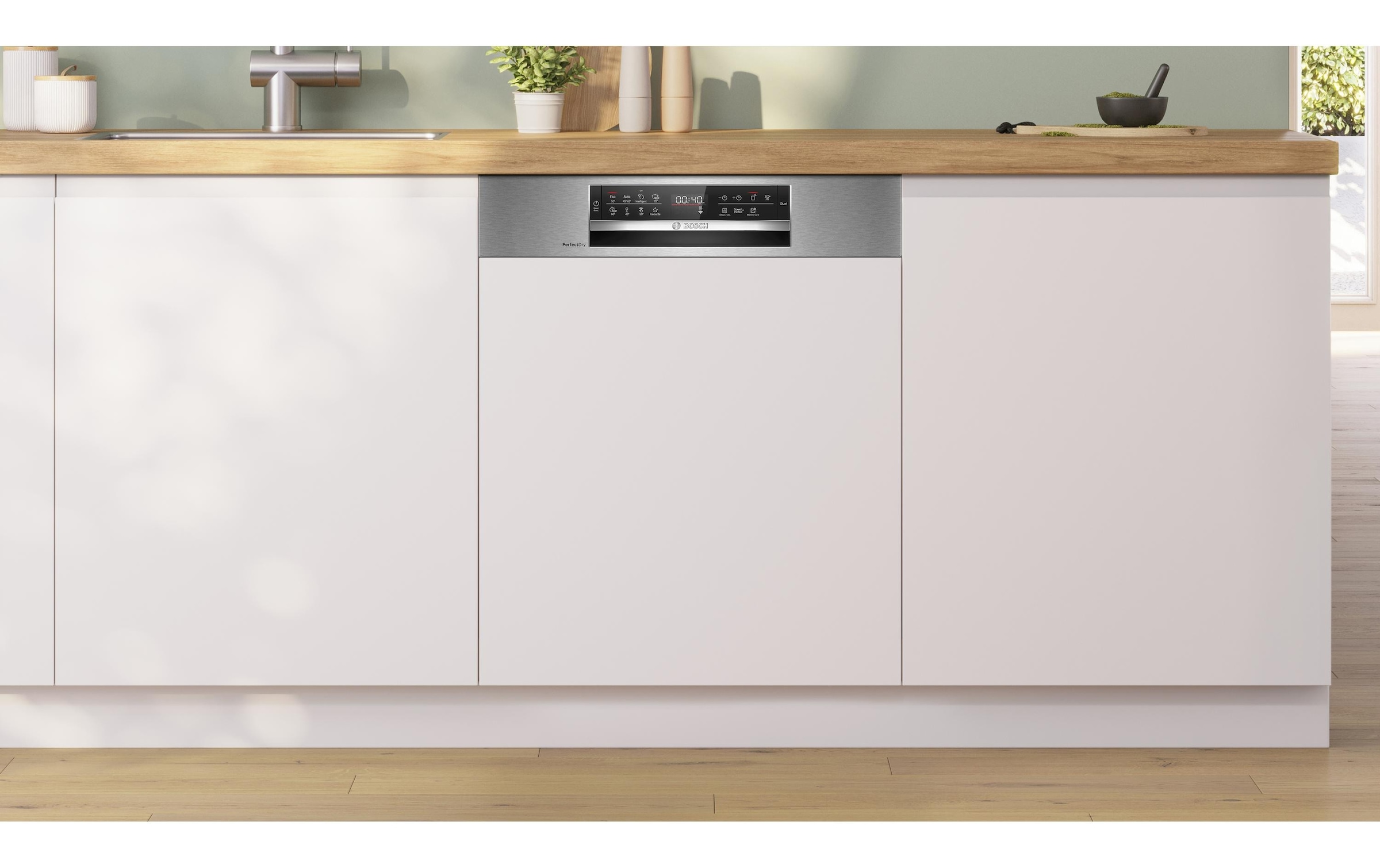 BOSCH teilintegrierbarer Geschirrspüler »SMI6ZDS16E«, 13 Massgedecke
