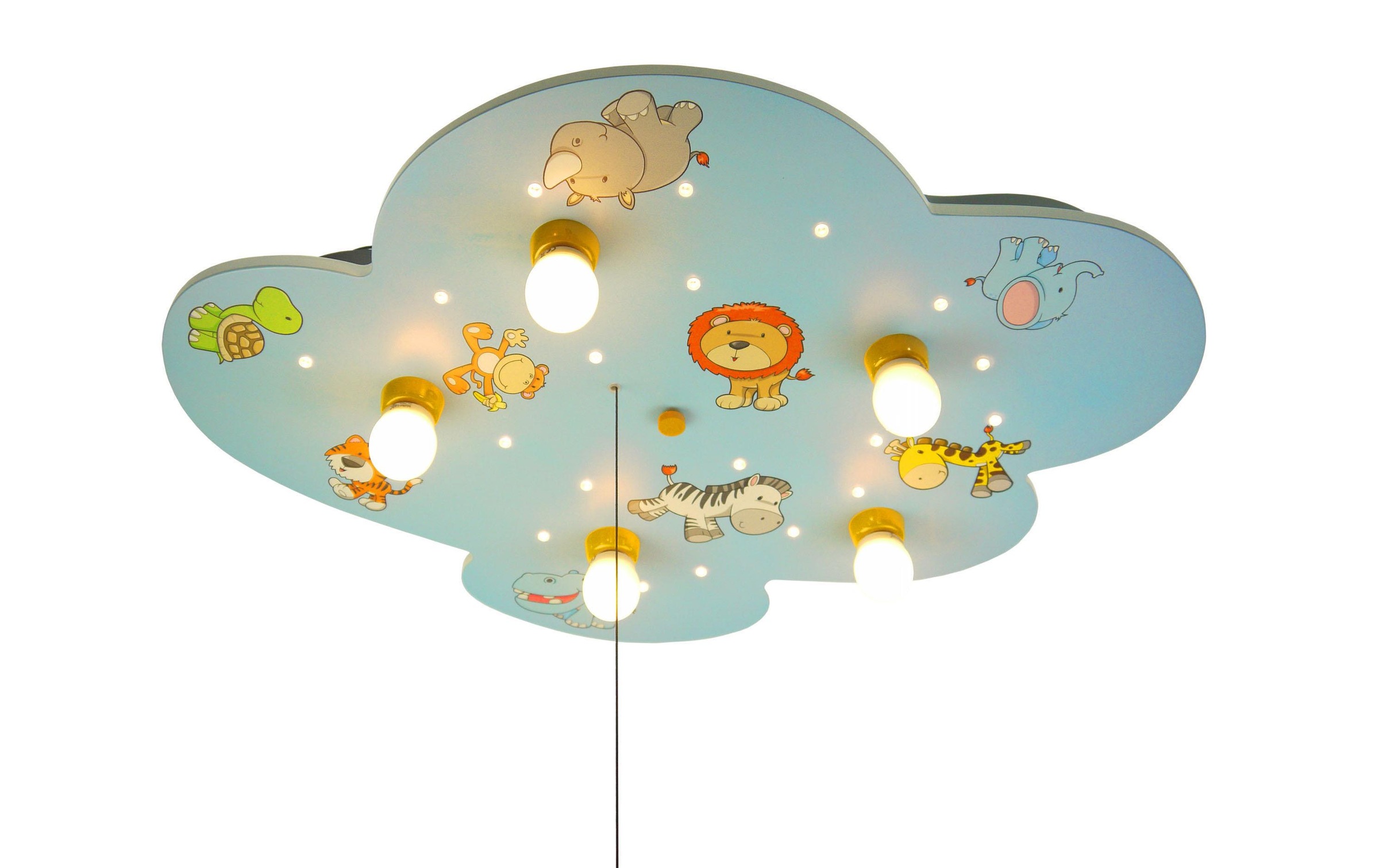 Image of niermann Deckenleuchte »Wolke XXL Wilde Tiere«, E14 bei Ackermann Versand Schweiz