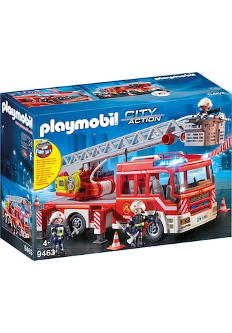 Playmobil® Konstruktions-Spielset »Feuerwehr-Leiterfahrzeug (9463), City Action«, Made... kaufen