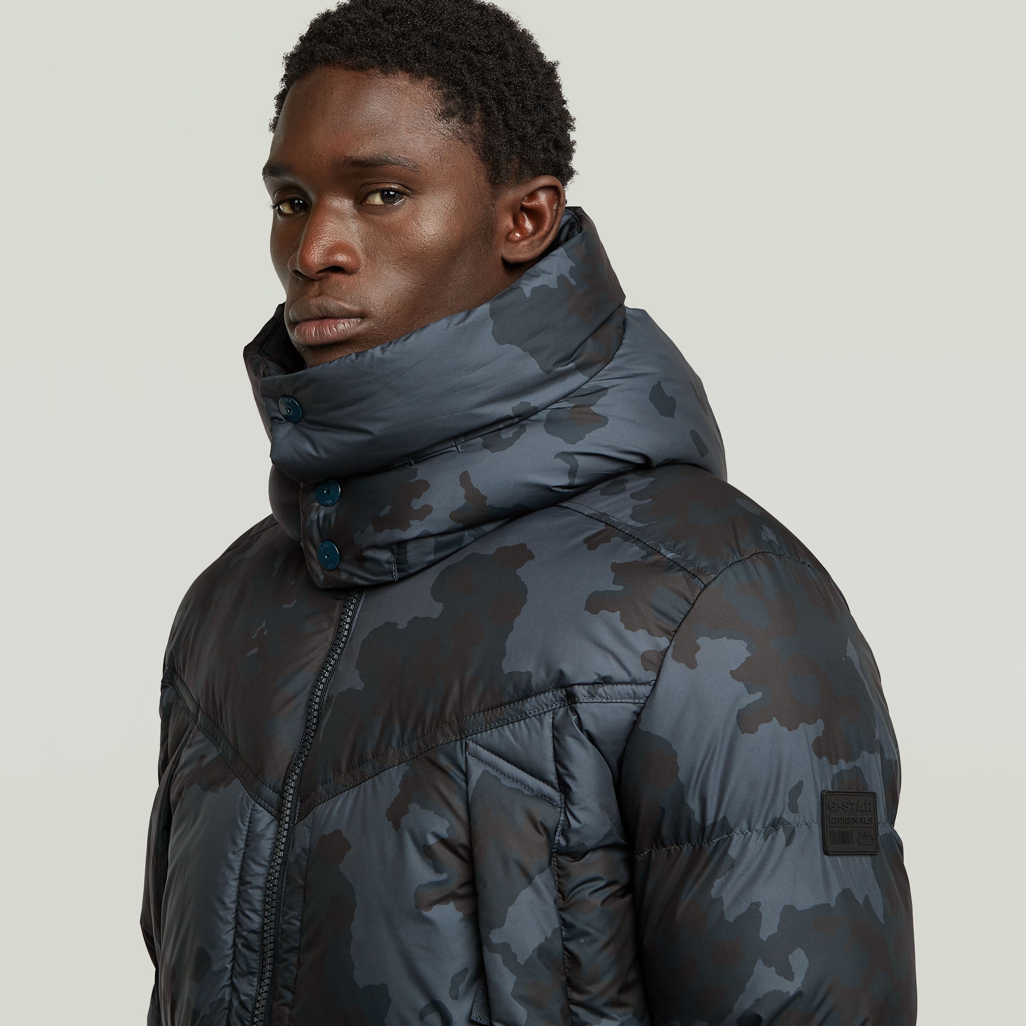 G-STAR Steppjacke »G-Whistler Padded Hooded 2.0« mit Kapuze Regular Fit, mit abnehmbarer Kapuze