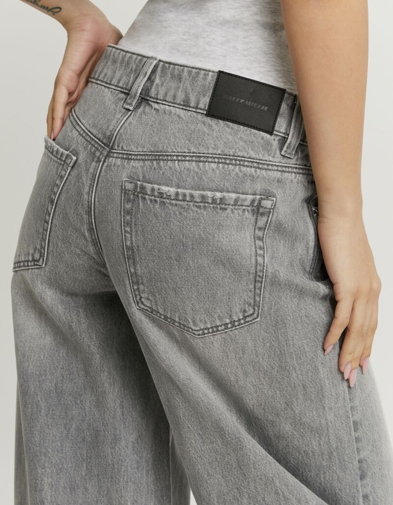 Tally Weijl Jeans taille haute »SPADEJOELLE« Baumwollmischung, barrel fit