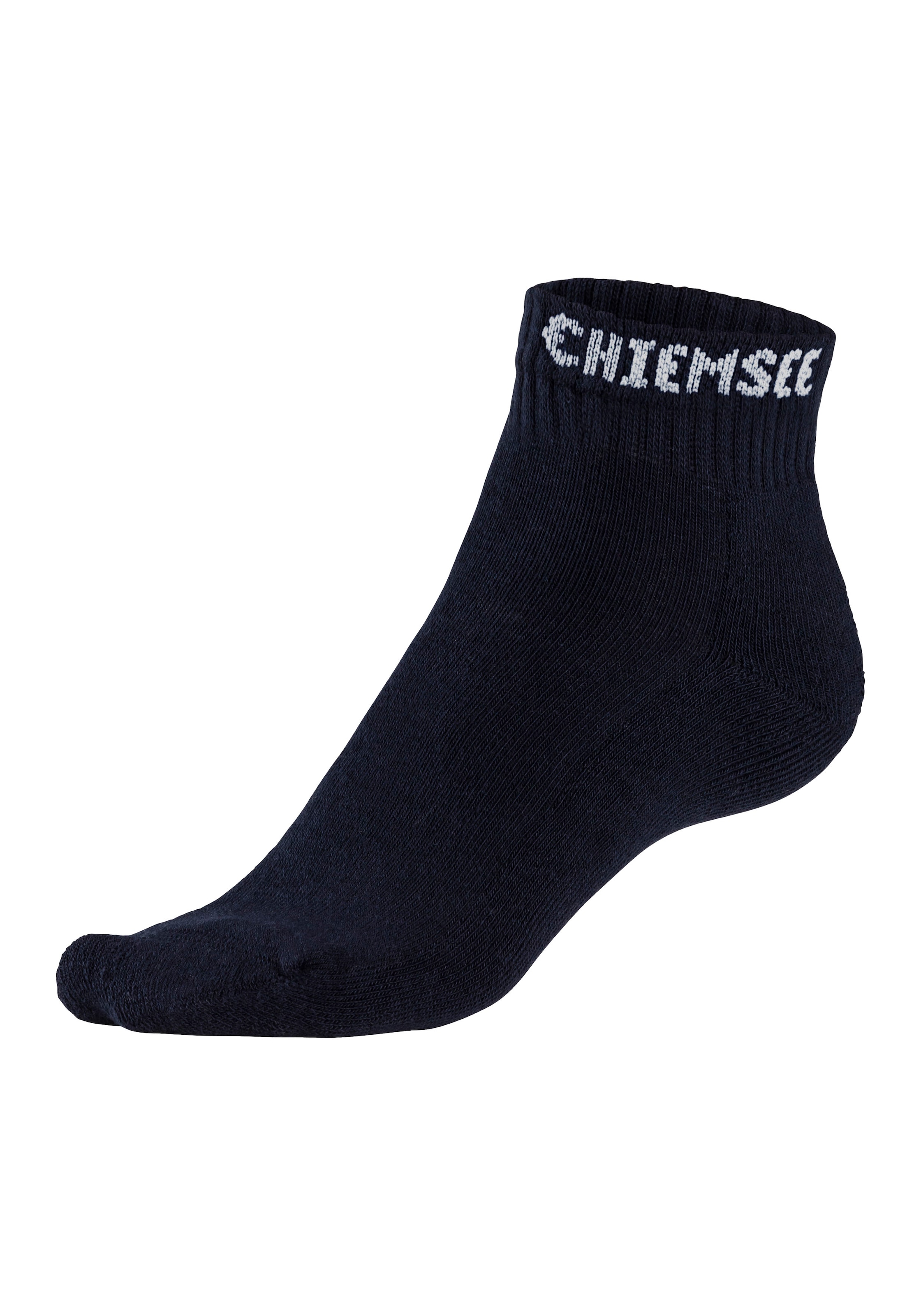 Chiemsee Kurzsocken, (Set, 6 Paar), mit eingestricktem Markennamen