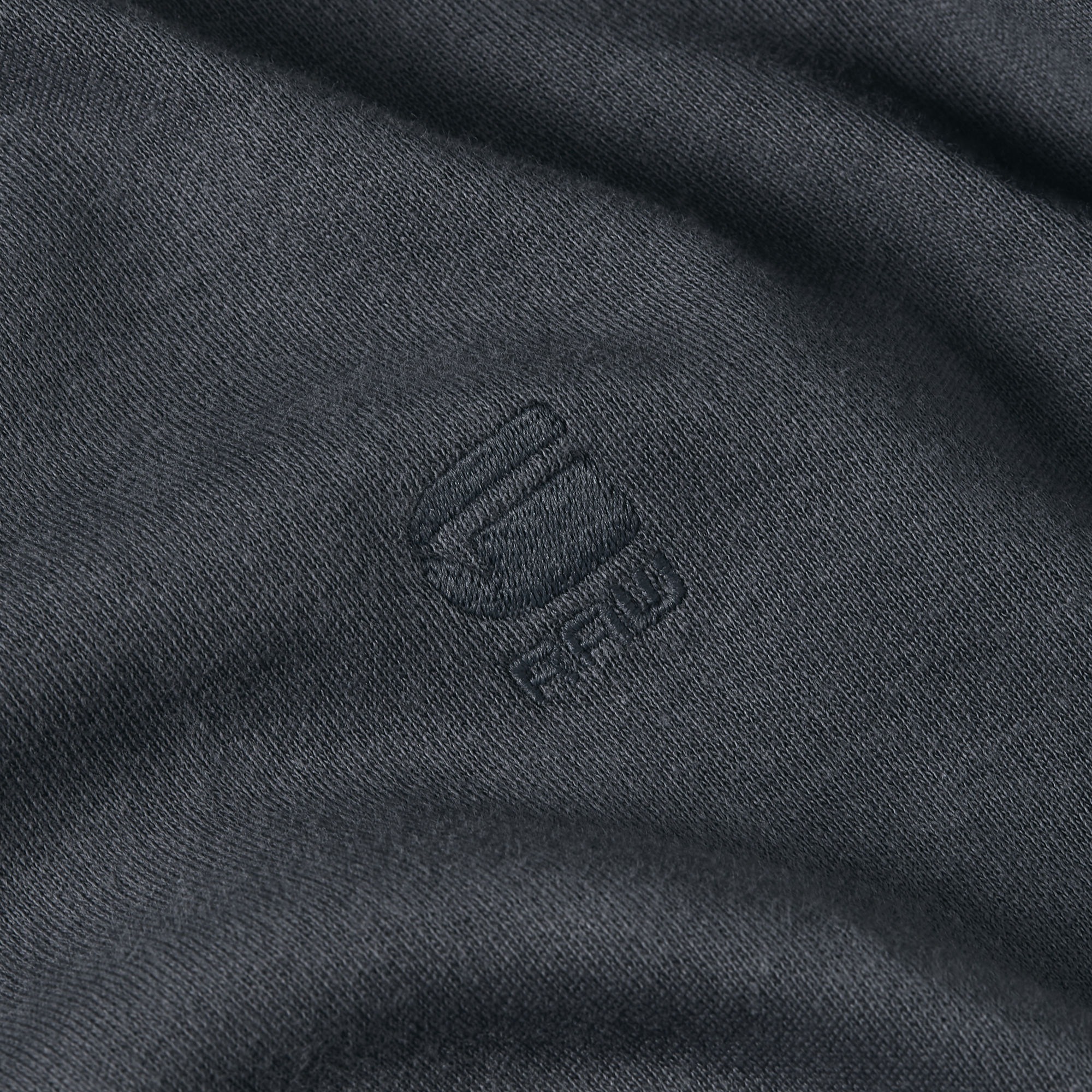 G-STAR Longsleeve »Nifous R« mit geripptem Einsatz vorne