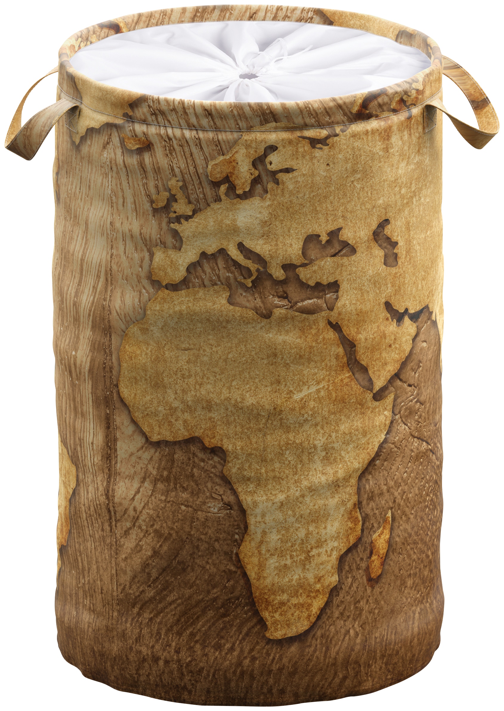Sanilo Wäschekorb »World Map«, 60 Liter, faltbar, mit Sichtschutz kaufen