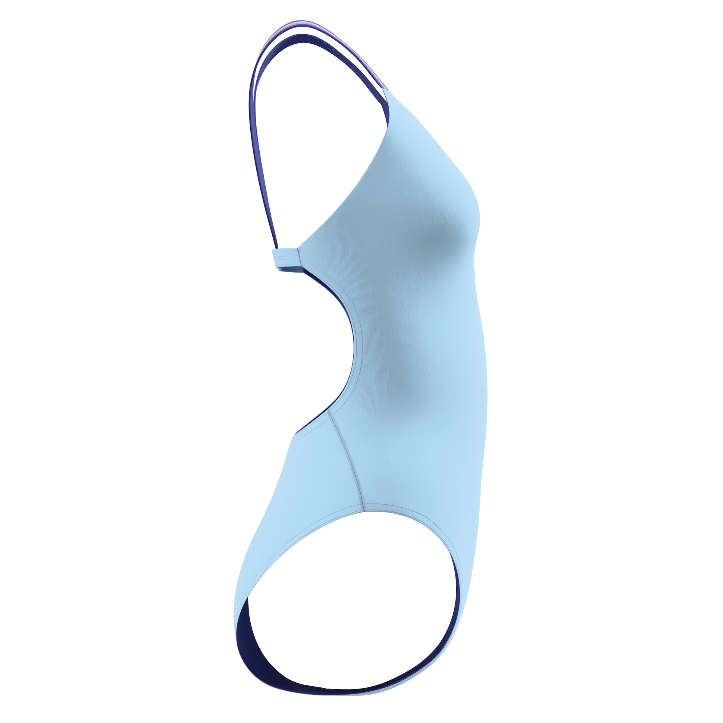 Speedo Maillot de bain »FL SOLID COMFORT V-BACK LTBLU«