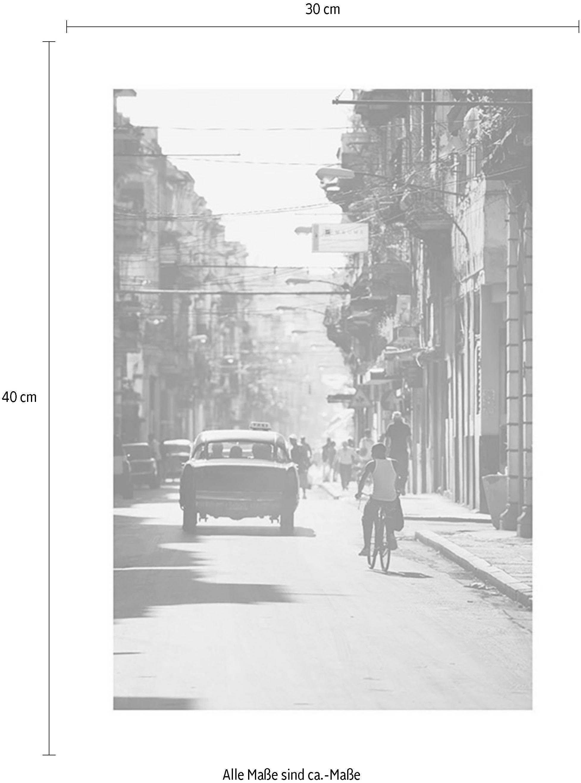 Komar Bild »Cuba Streets« Städte 1 Stk. tlg. Wandbild zur Dekoration - ohne Rahmen
