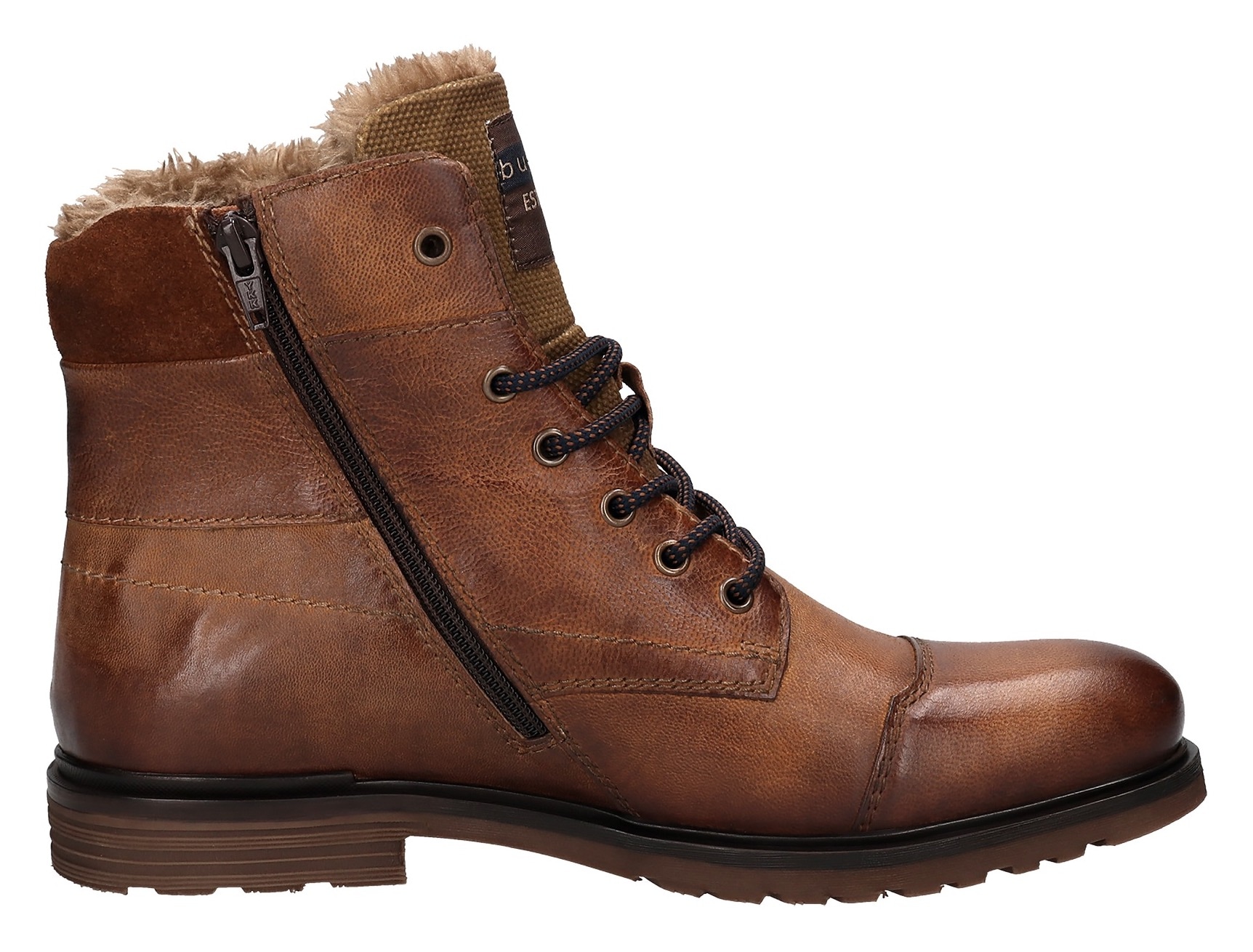 bugatti Winterboots, Winterstiefel, Boots, Schnürstiefelette mit Reissverschluss