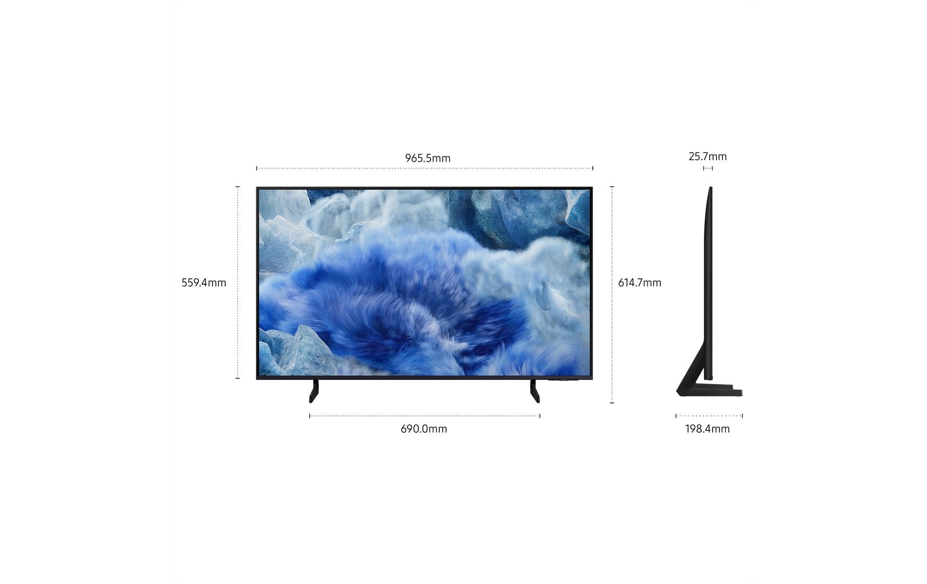 Samsung QLED-Fernseher »Q8F QE43Q8FAAU 43, 3840« 109,2 cm/43 ″