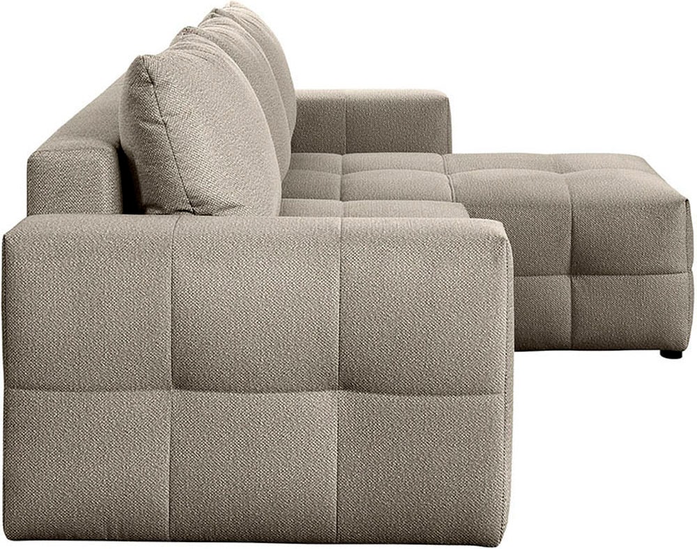 exxpo - sofa fashion Canapé d'angle Praktische Funktionsecke mit Federkern, Bettfunktion und Stauraum