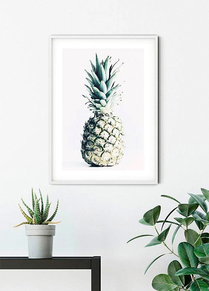Komar Poster »Pineapple«, Obst, (1 St.), Kinderzimmer, Schlafzimmer,  Wohnzimmer Trouver sur