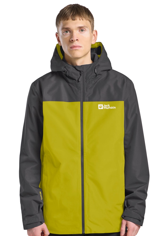 Jack Wolfskin »TAUBENBERG 3IN1 JKT M« mit Kapuze 3in1, wasserdicht, winddicht, Übergangsjacke