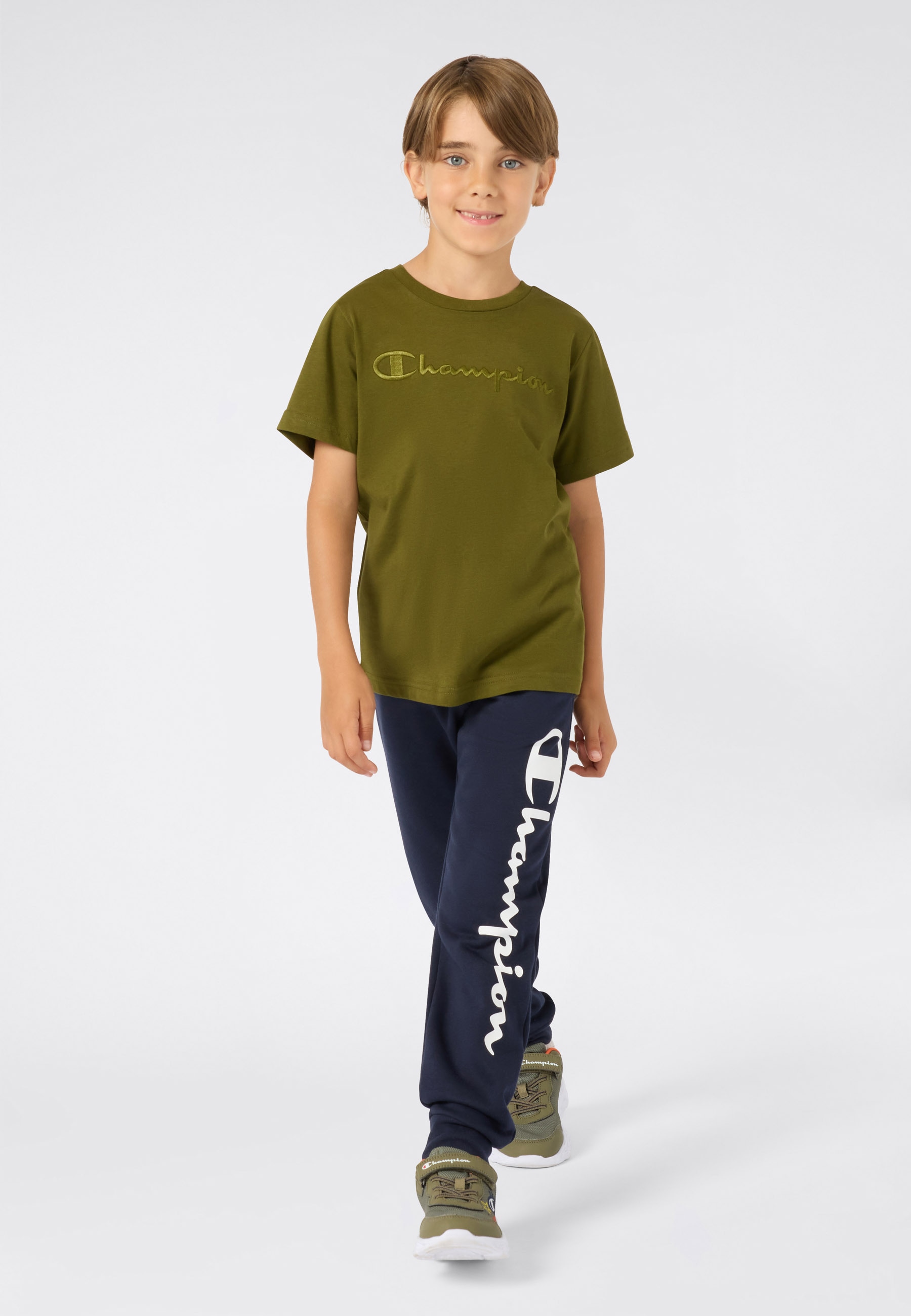 Champion T-Shirt »ICONS TONAL Crewneck T-Shirt with Large Logo« 1