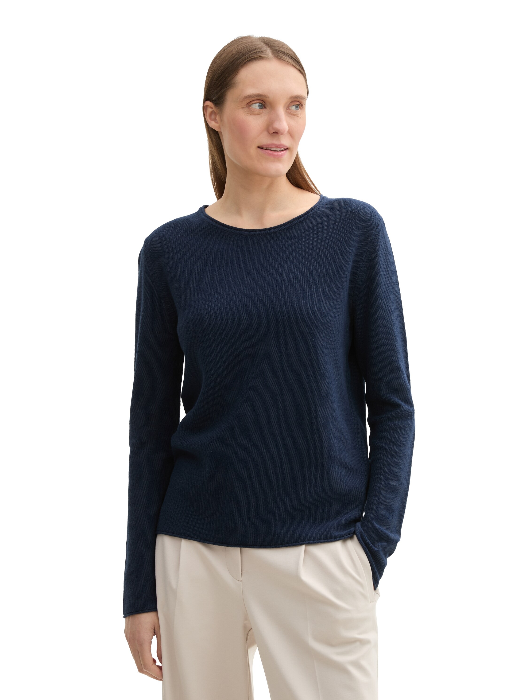 TOM TAILOR Strickpullover »Otto«, mit Viskose
