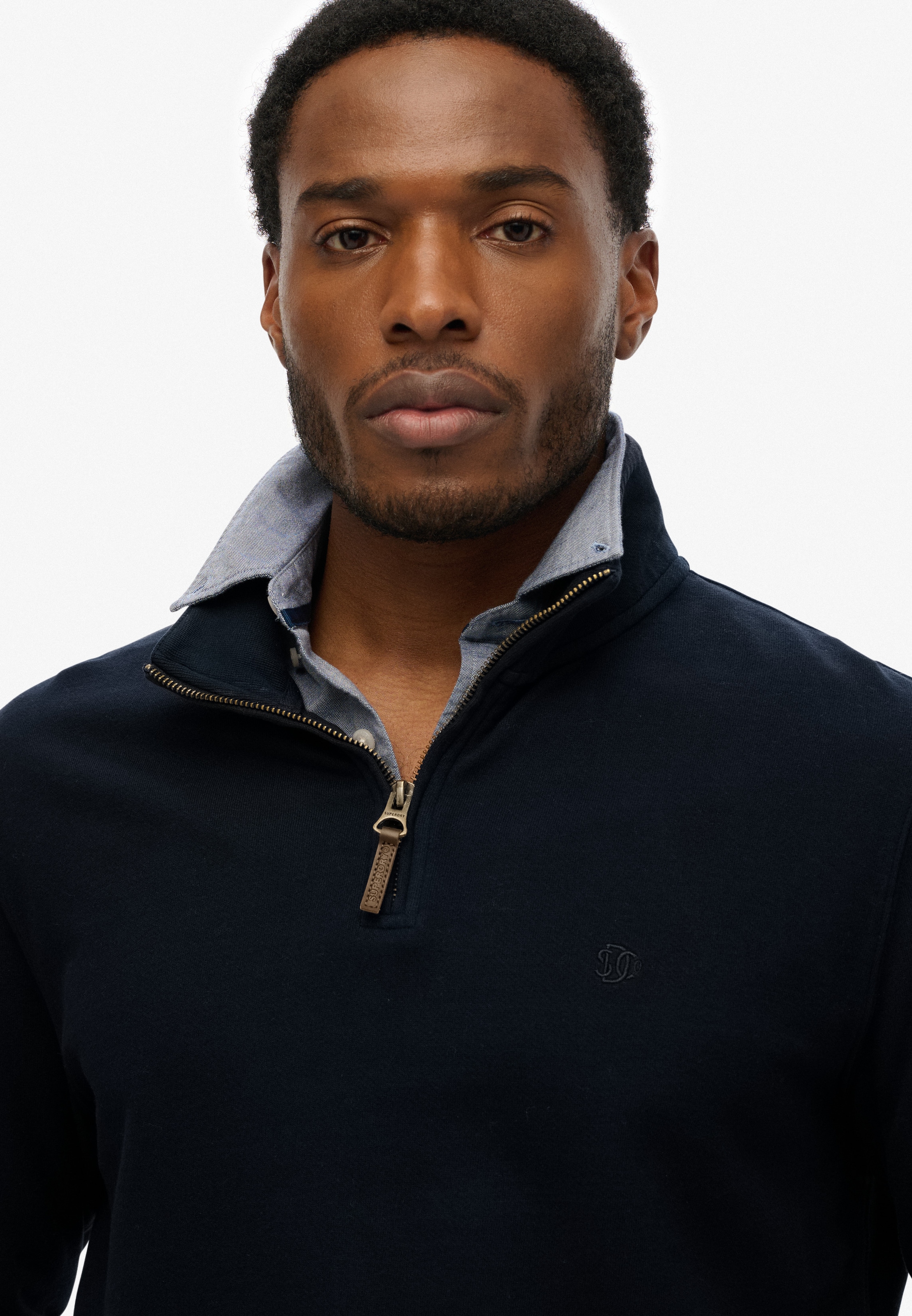 Superdry Sweatshirt »CLASSIC ESSENTIAL HENLEY«
