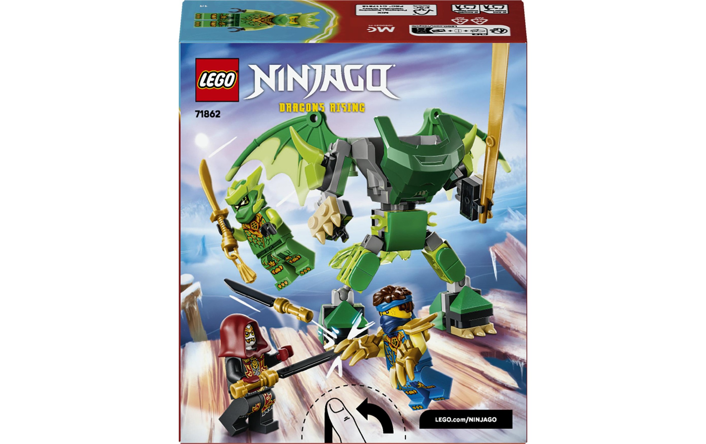 LEGO® Konstruktionsspielsteine »Lloyds Drachen-Mech Battle Set (71862), LEGO Ninjago« Made in Europe