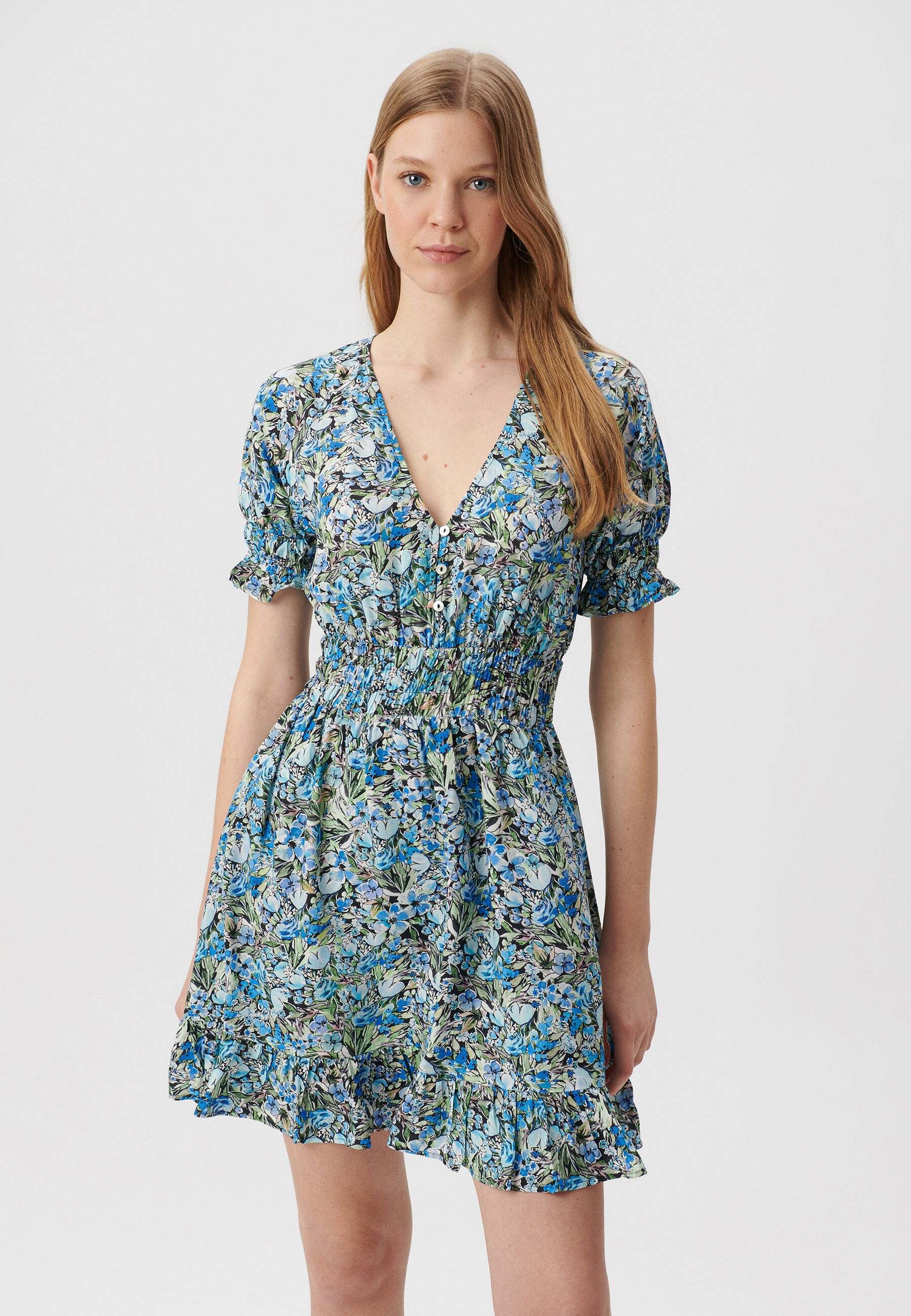 Sommerkleid »Mavi Kleider Short Sleeve Woven Dress«