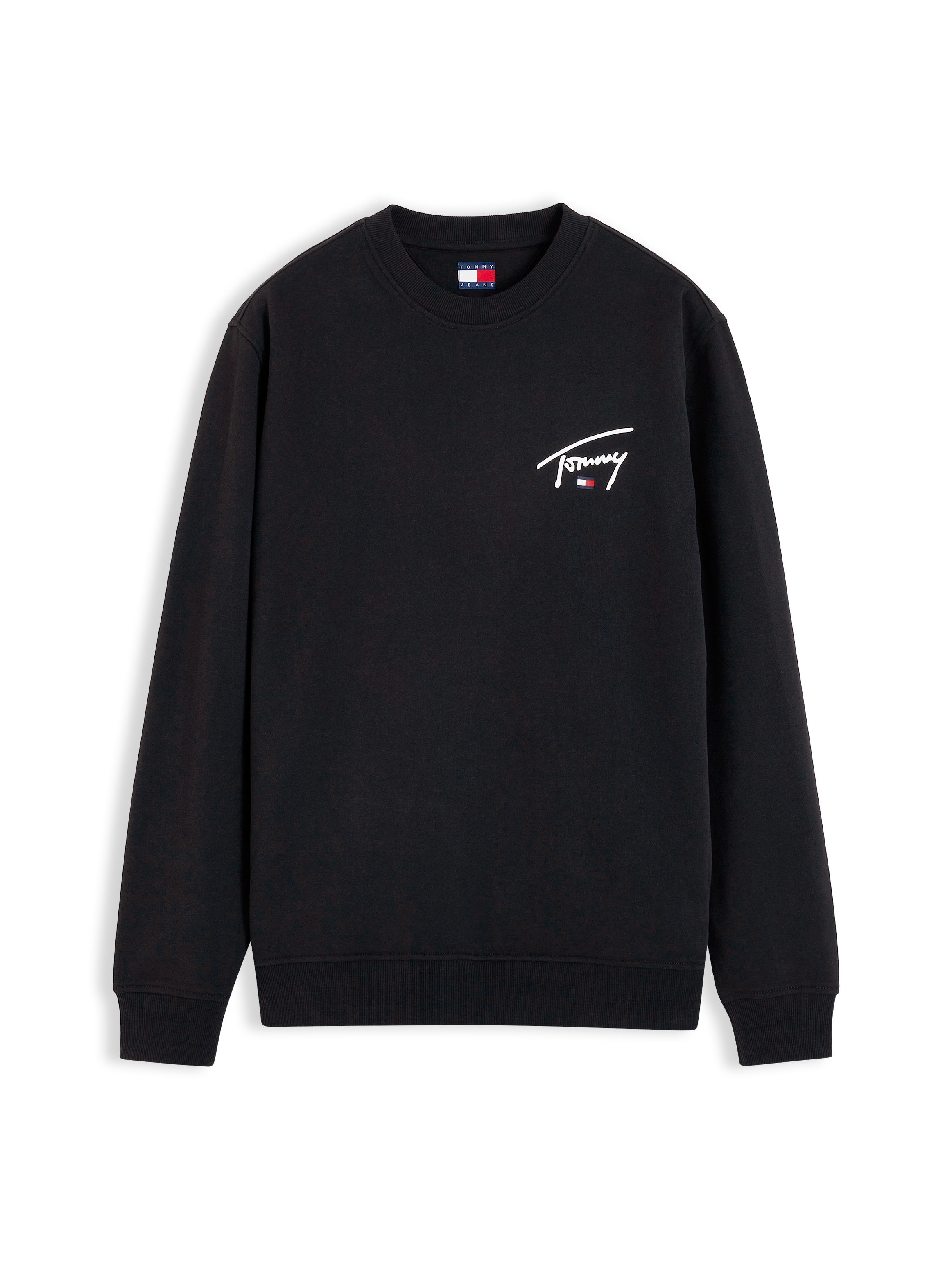 Tommy Jeans Sweatshirt »REGULAR ENTRY SIGNATURE«, Regular fit mit Rundhalsausschnitt
