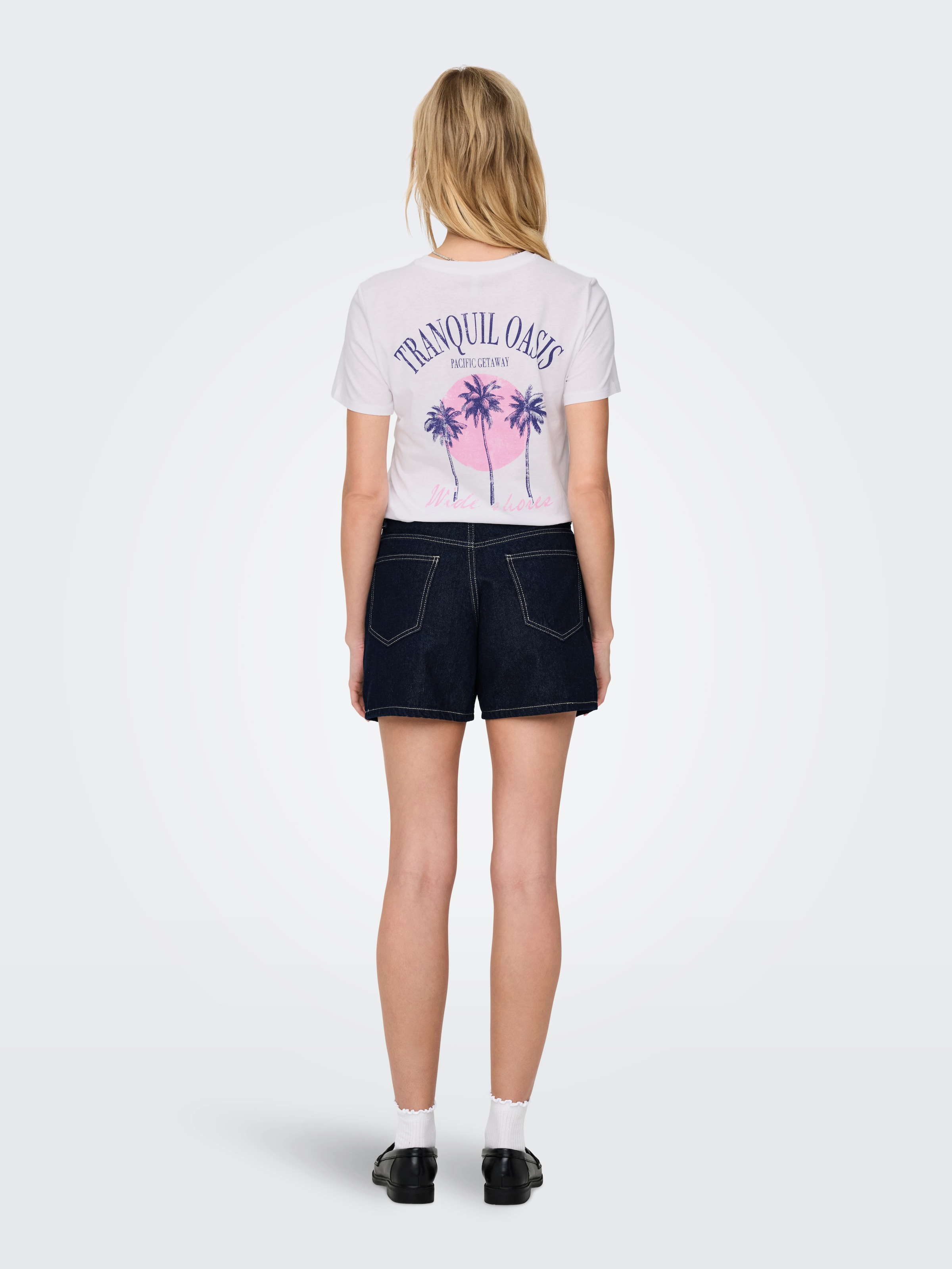 ONLY Short en jean »ONLPHINE« Mélange de coton, coupe regular