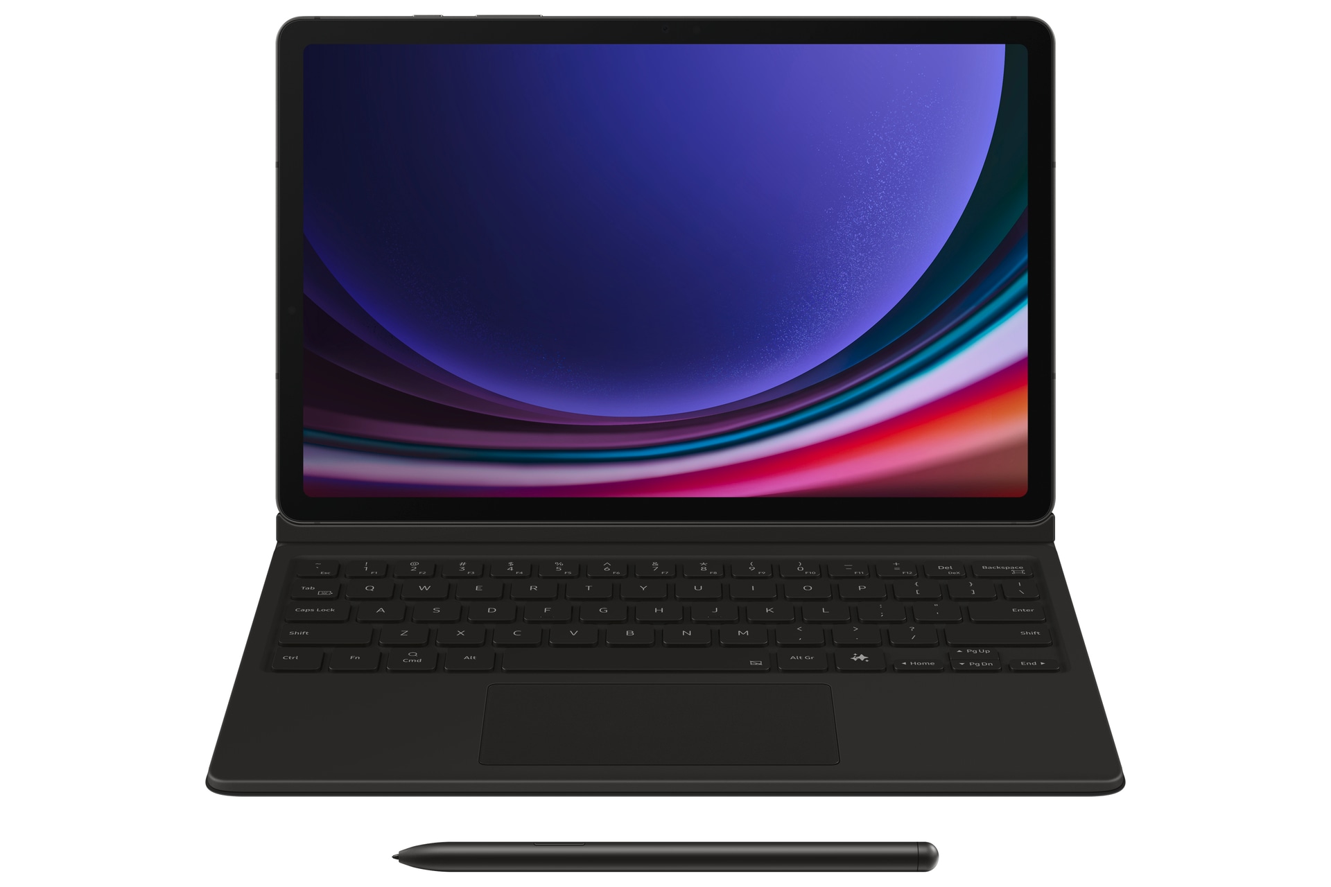 Samsung Tablet-Hülle »Book Cover Keyboard für Galaxy Tab S9 | S9 FE | S10 FE«, Tastatur Cover, Schutzhülle, Tablethülle, Case, Schutzcase, stossfest