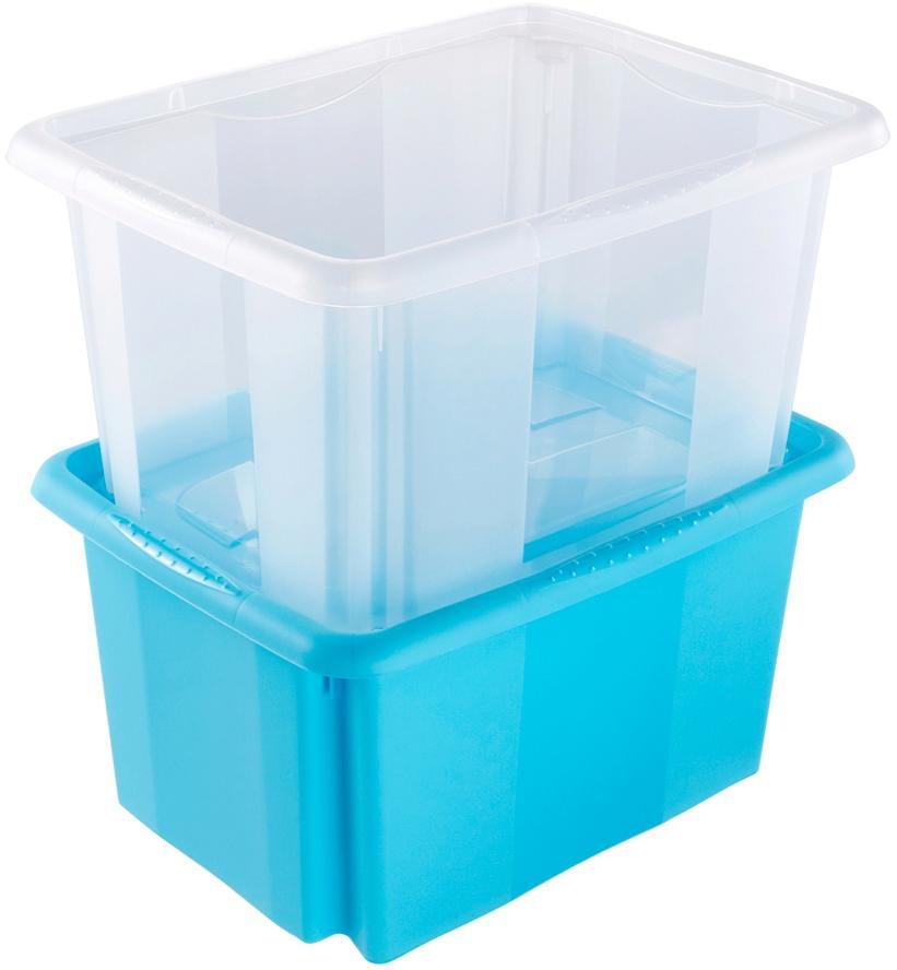 keeeper Organiseur »emil« Aufbewahrungsbox, 15 L, mit Deckel, hochwertiger Kunststoff