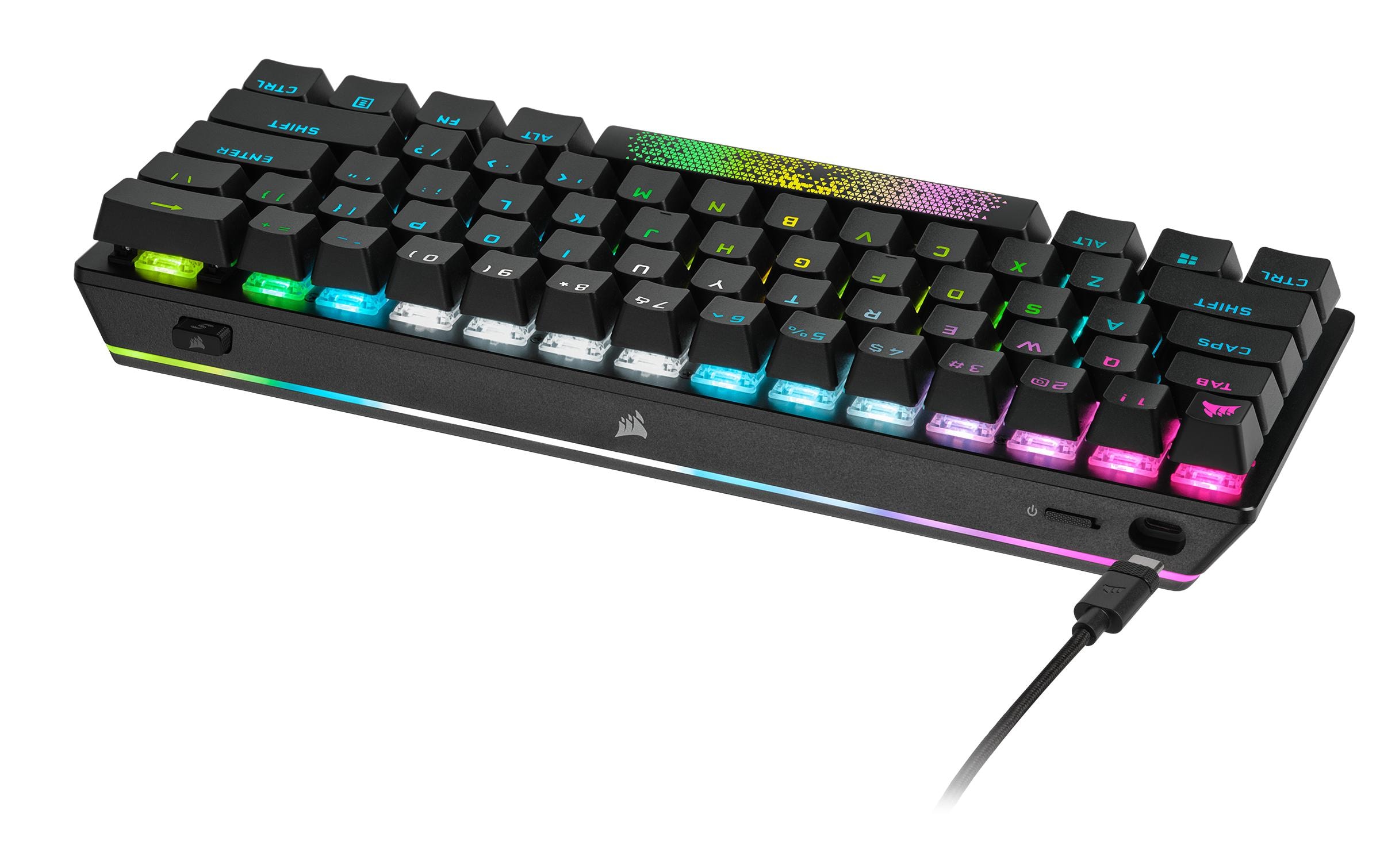 Corsair Gaming-Tastatur »Corsair K70 Pro Mini WL, MX Speed Silver« ()