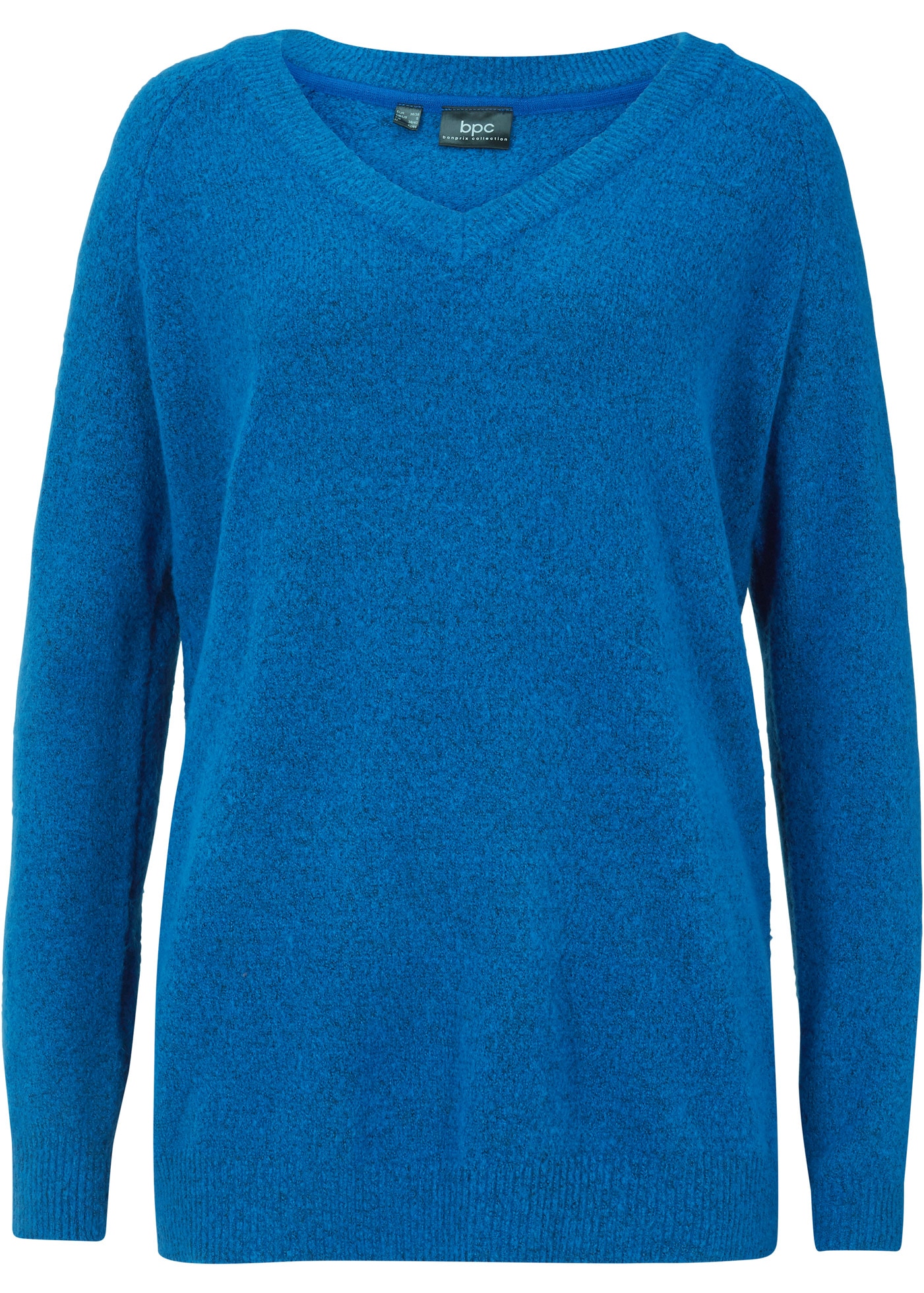 bonprix Strickpullover »Strickpullover mit V-Ausschnitt, Oversized Fit«, Strickpullover mit V-Ausschnitt, Oversized Fit
