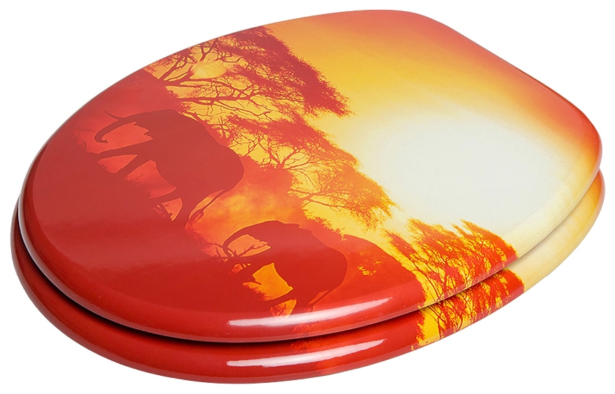 Sanilo Siège de WC »Savanne« mit Absenkautomatik