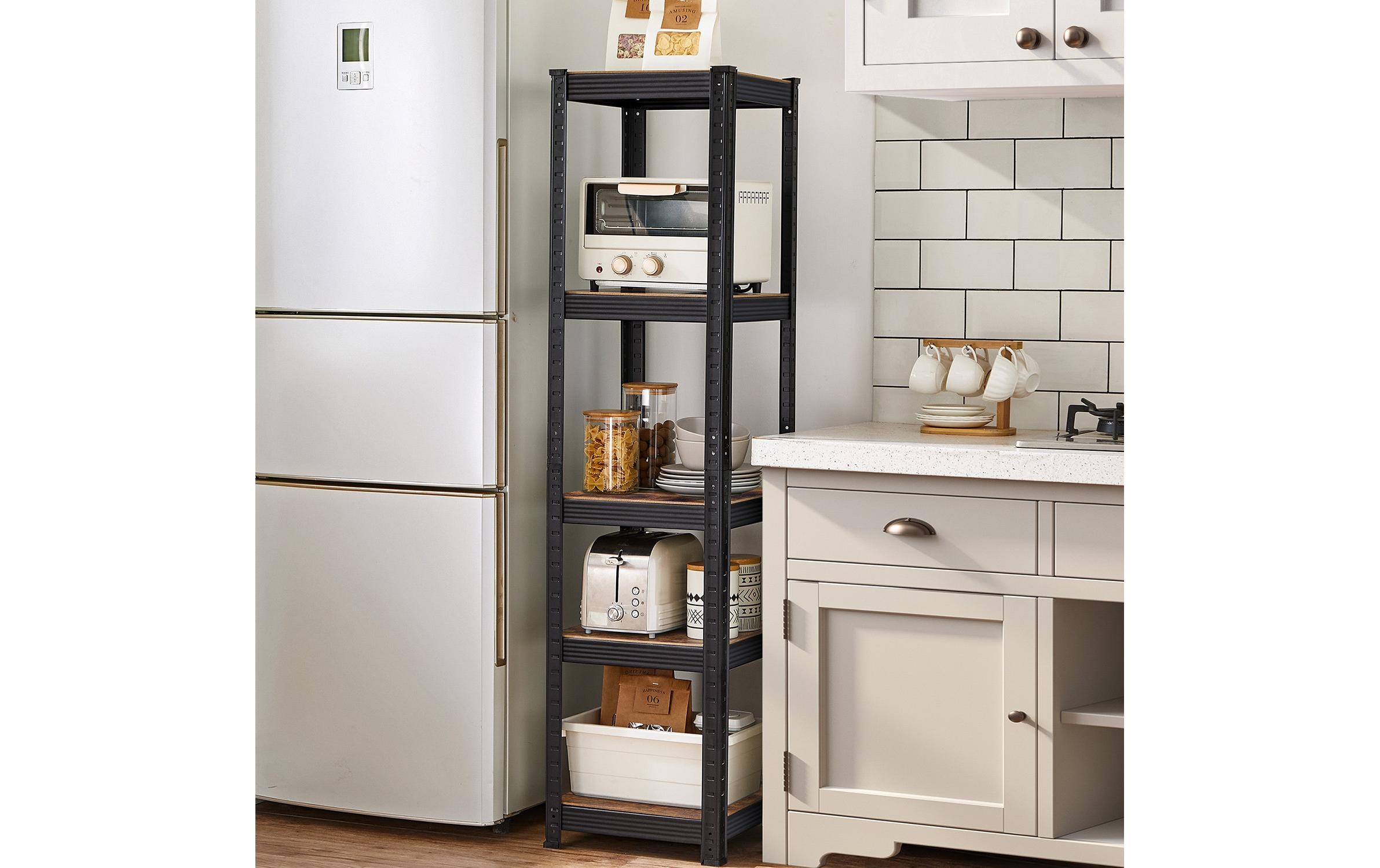 SONGMICS Étagère »Schwarz«