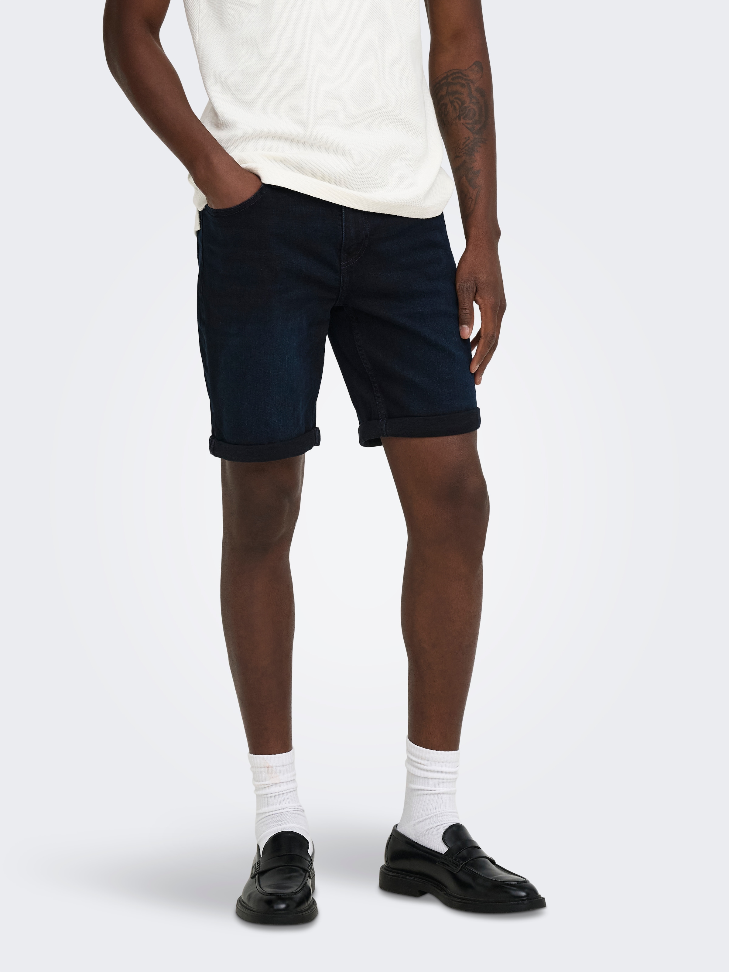 Image of ONLY & SONS Shorts "ONSPLY BB 7103 PIM DNM SHORTS NOOS"