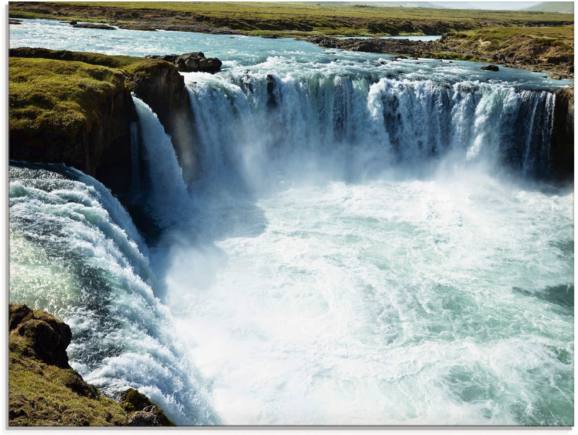 Image of Artland Glasbild »Godafoss«, Europa, (1 St.) bei Ackermann Versand Schweiz