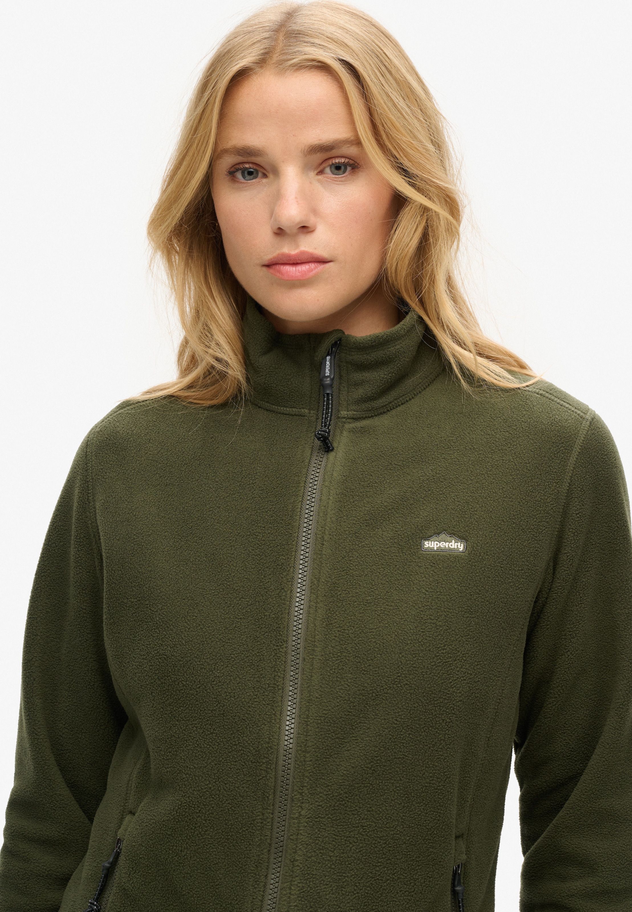 Superdry Sweatjacke »POLAR FLEECE FULL ZIP«