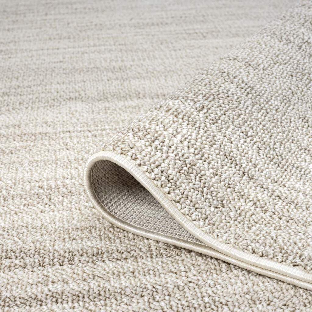 Carpet City Teppich »CLASICO 0052«, rechteckig, 11 mm Höhe, Läufer, Kurzflor, Hochtief-Muster, Boho, Fransen, Wohnzimmer