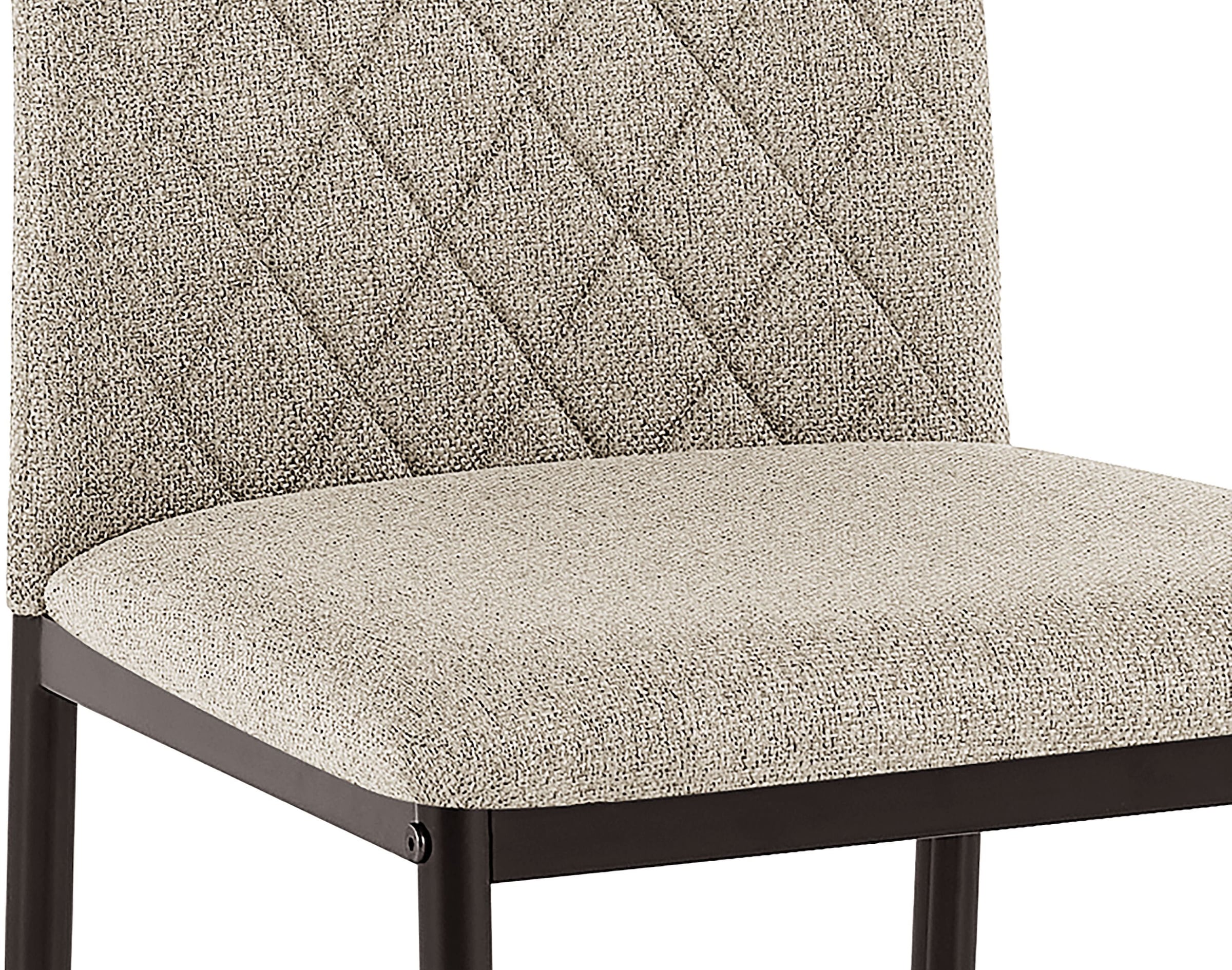 GOODproduct Esszimmerstuhl »Rom« (Set) 2 Stk.bequemer Stuhl mit hochwertigem Stoffbezug und Griff im Rücken