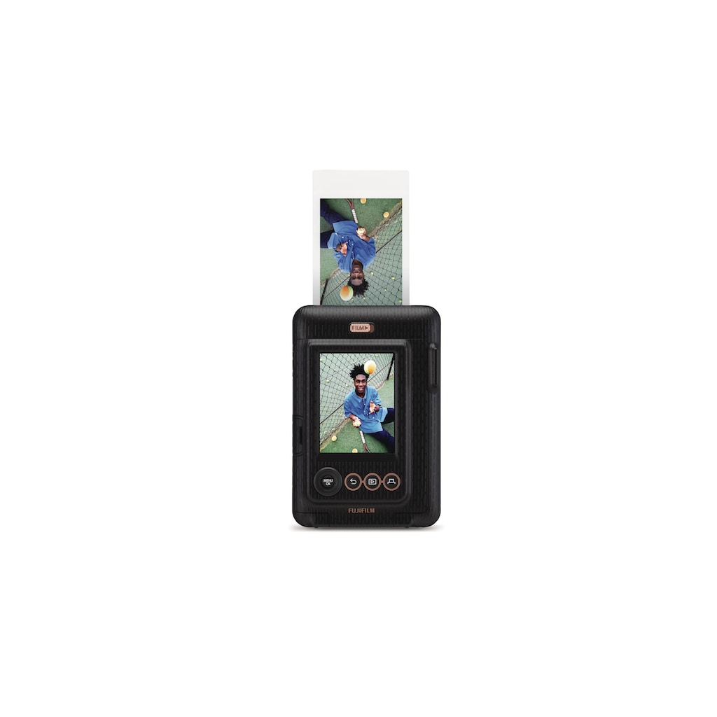 FUJIFILM Kompaktkamera »Fotokamera Instax Mini LiPlay Elegant Black«