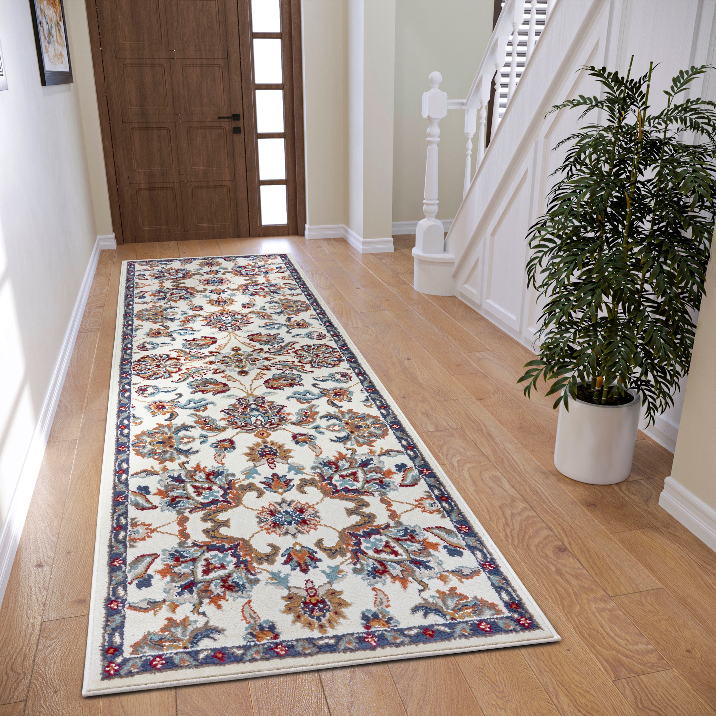 Image of HANSE Home Teppich "Caracci" rechteckig 8 mm Höhe Läufer, Orientalisch, Kurzflor, Wohnzimmer, Schlafzimmer, Esszimmer