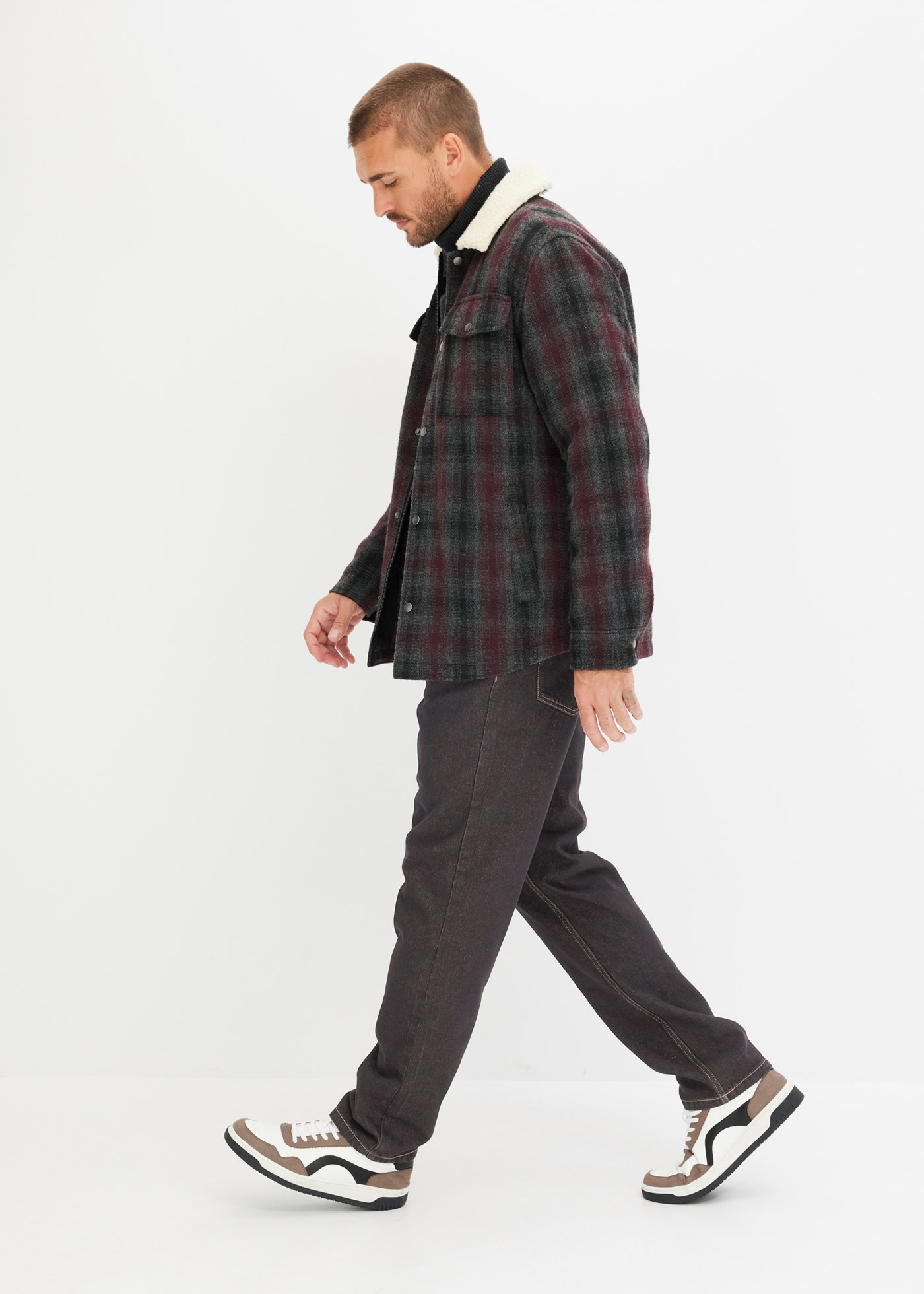 bonprix Jeans coupe régulière 1 5-Pocket Form