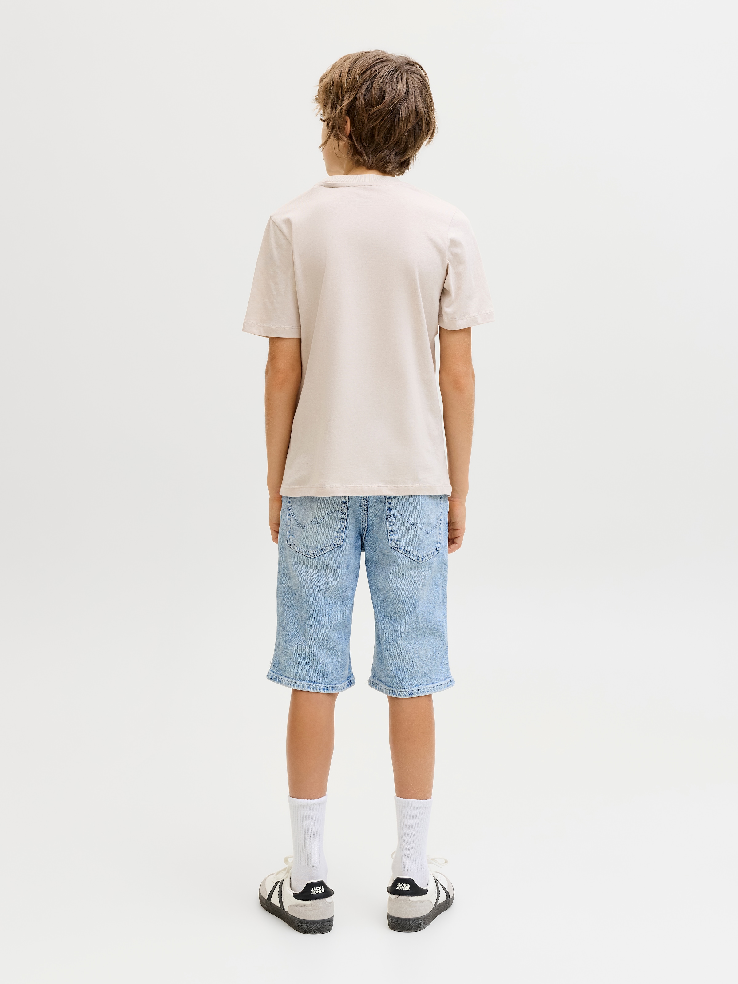 Jack & Jones Junior Short »JJIRICK bequem mit mittlerer Taille für Jungen«  unifarben, modisch, regular fit, Web,