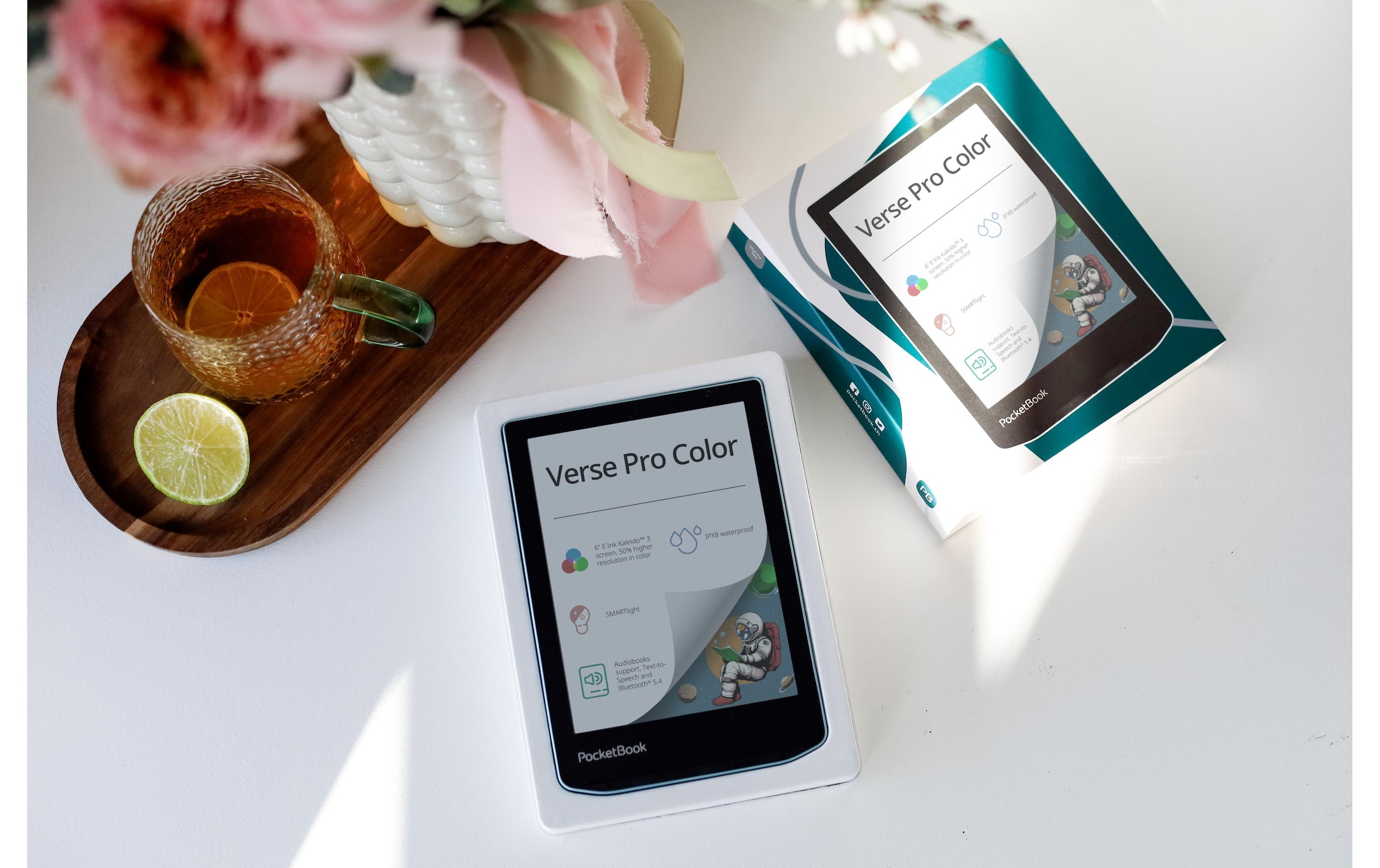 PocketBook Livre électronique »Reader Verse Pro Color Stormy Sea« ( / 6 ″) )