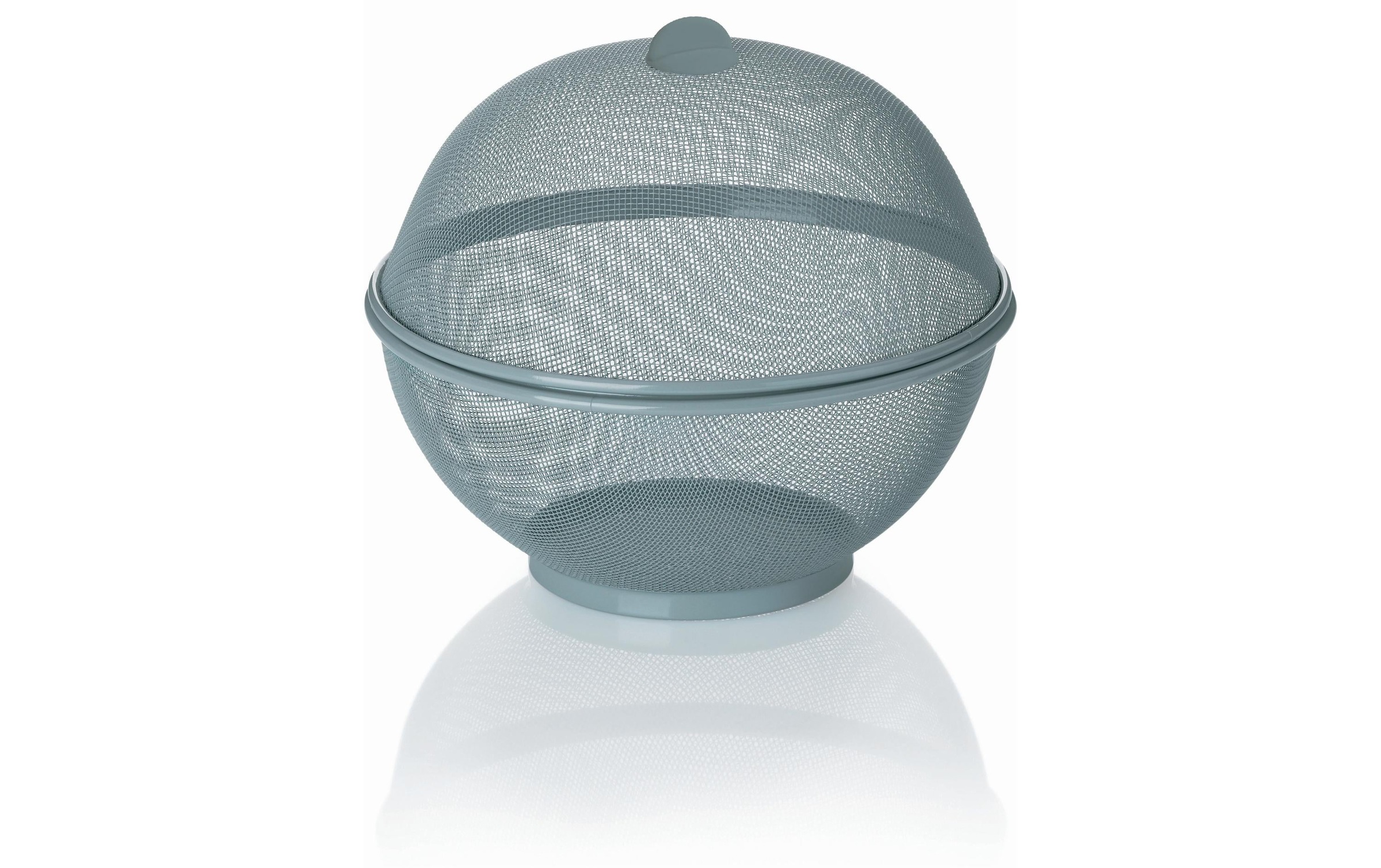 Image of kela Obstschale "Fruchtkorb Como grau" aus Metall