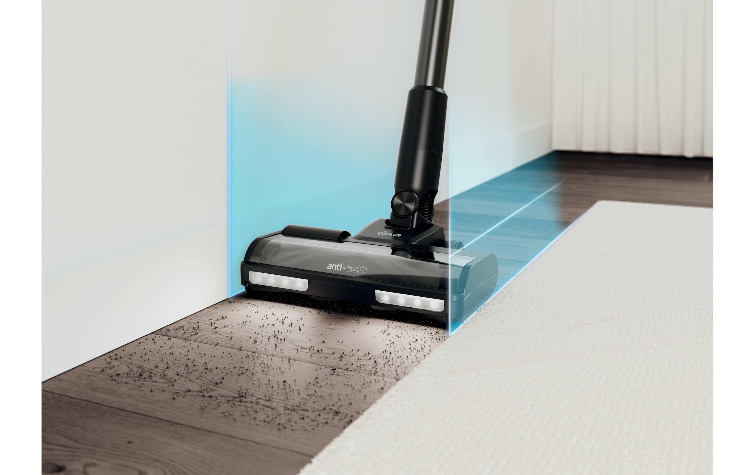Hoover Aspirateur à main et à manche sans fil »HF210HP 11 Hf2« Ultraleichter Akku-Stabstaubsauger mit Ultra Compact X3-Technologie