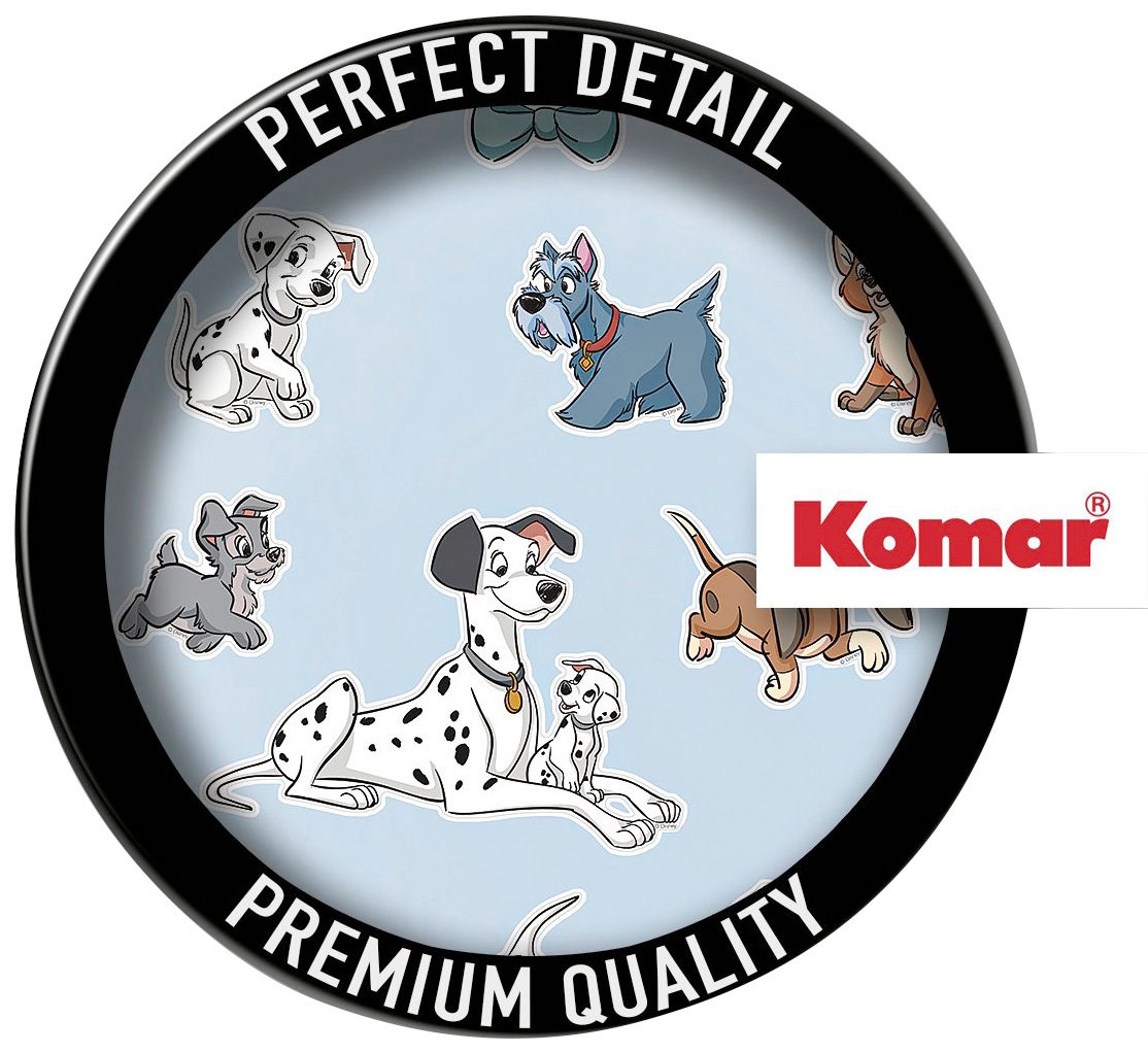 Komar Wandtattoo »Disney Cats and Dogs«, (27 St.), 50x70 cm (Breite x Höhe), selbstklebendes Wandtattoo