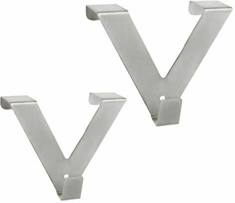 Image of Good Life Gardinenhaken "Riva" V-Haken, zum Aufsetzen auf Fenster- und Türrahmen