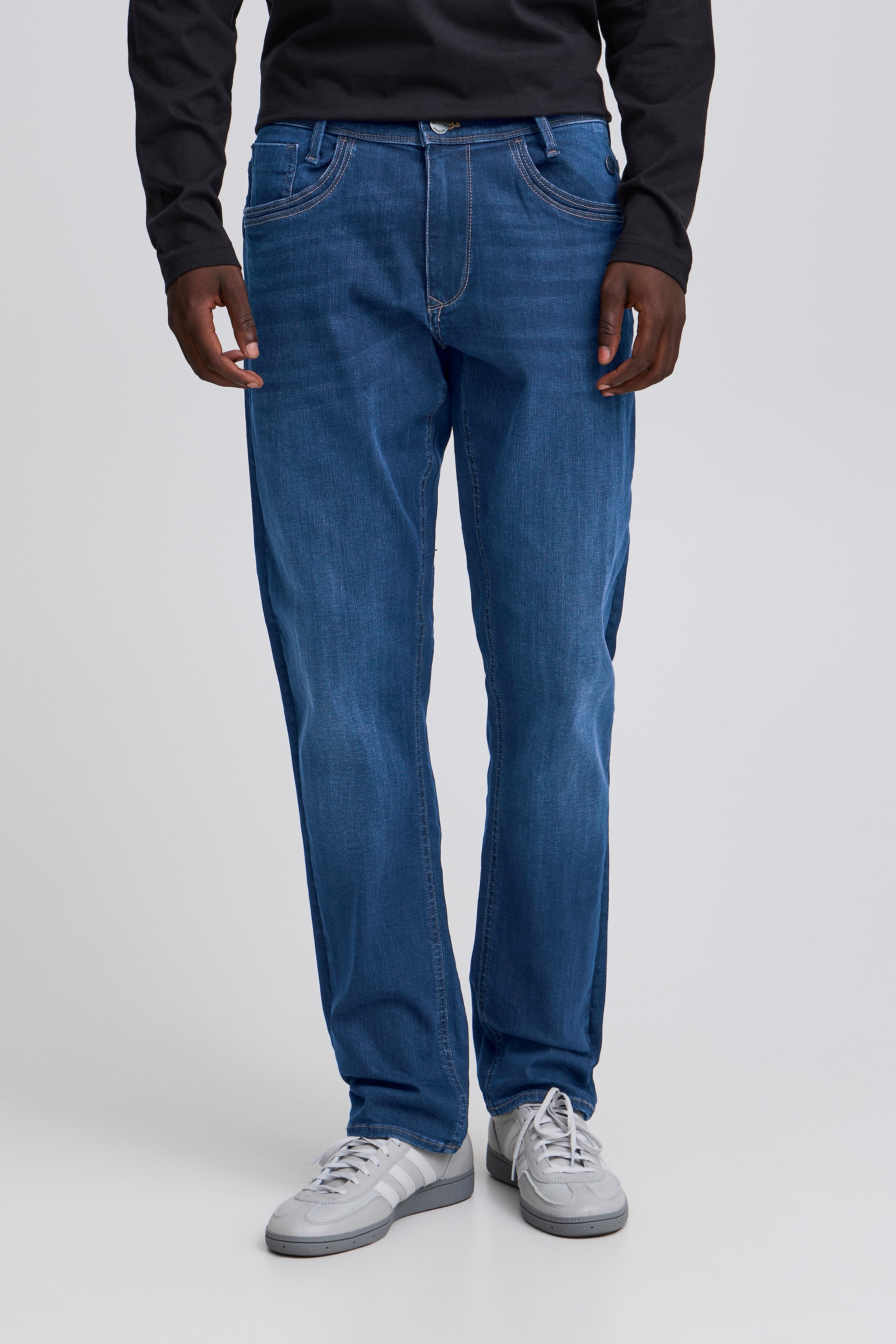 Image of Blend Regular-fit-Jeans "BHBLIZZARD-NOOS" aus Baumwollmischung, mit Baumwolle und Elasthan, pflegeleicht
