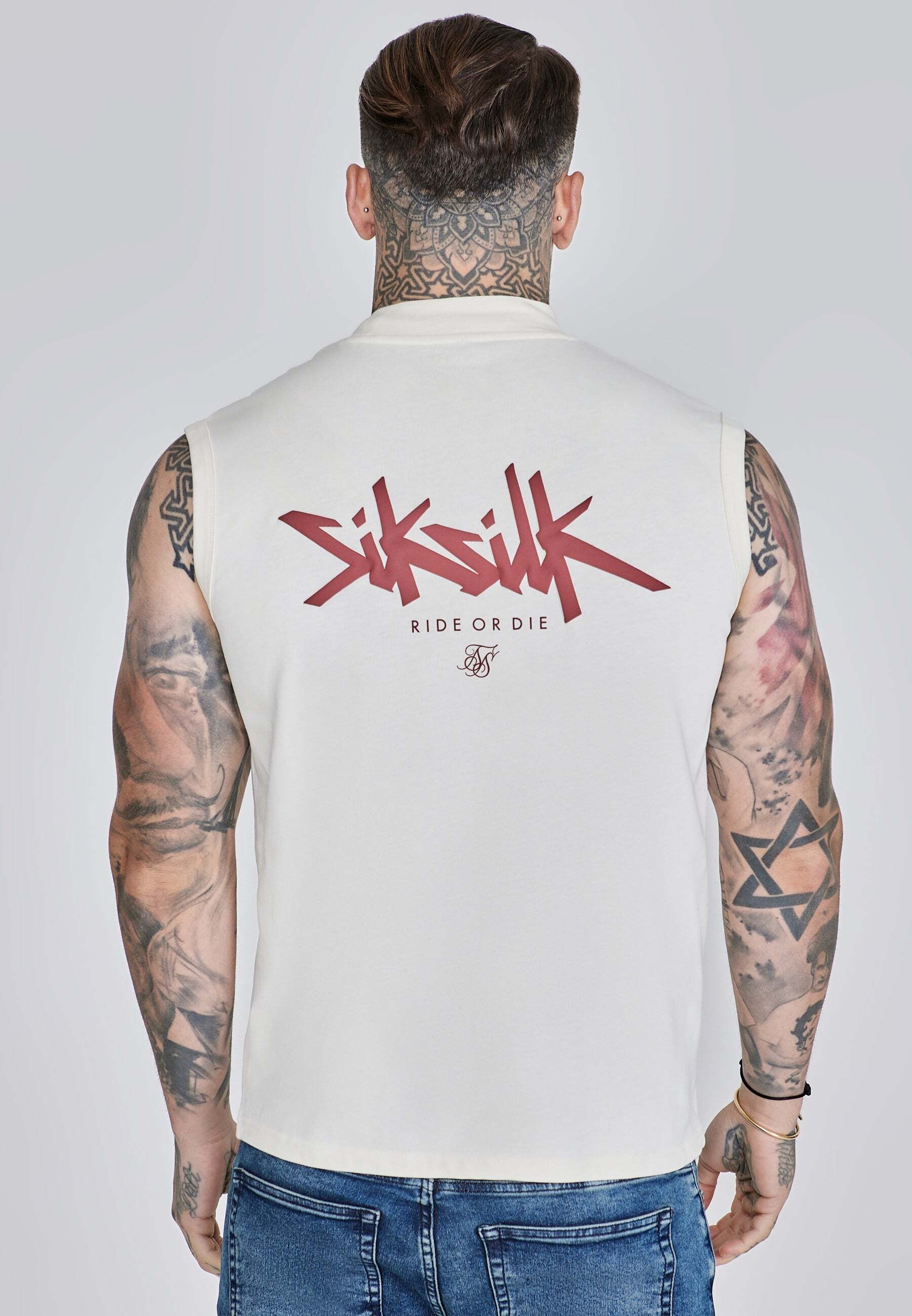 Siksilk Kurzarmshirt »Siksilk Top Active Vest«